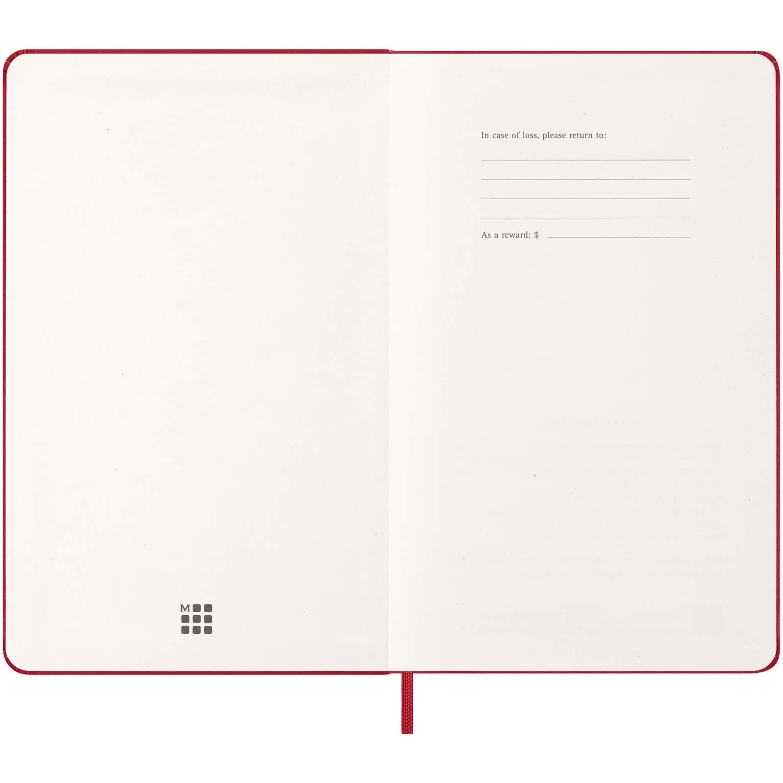 Moleskine Hardcover 12 Monate Tageskalender