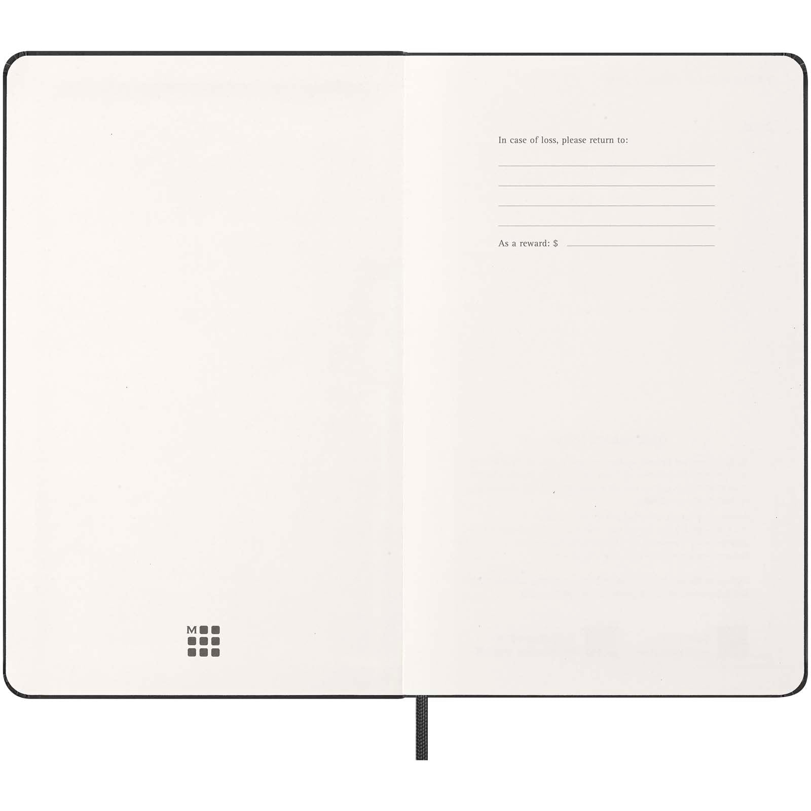 Moleskine Hardcover 12 Monate Tageskalender