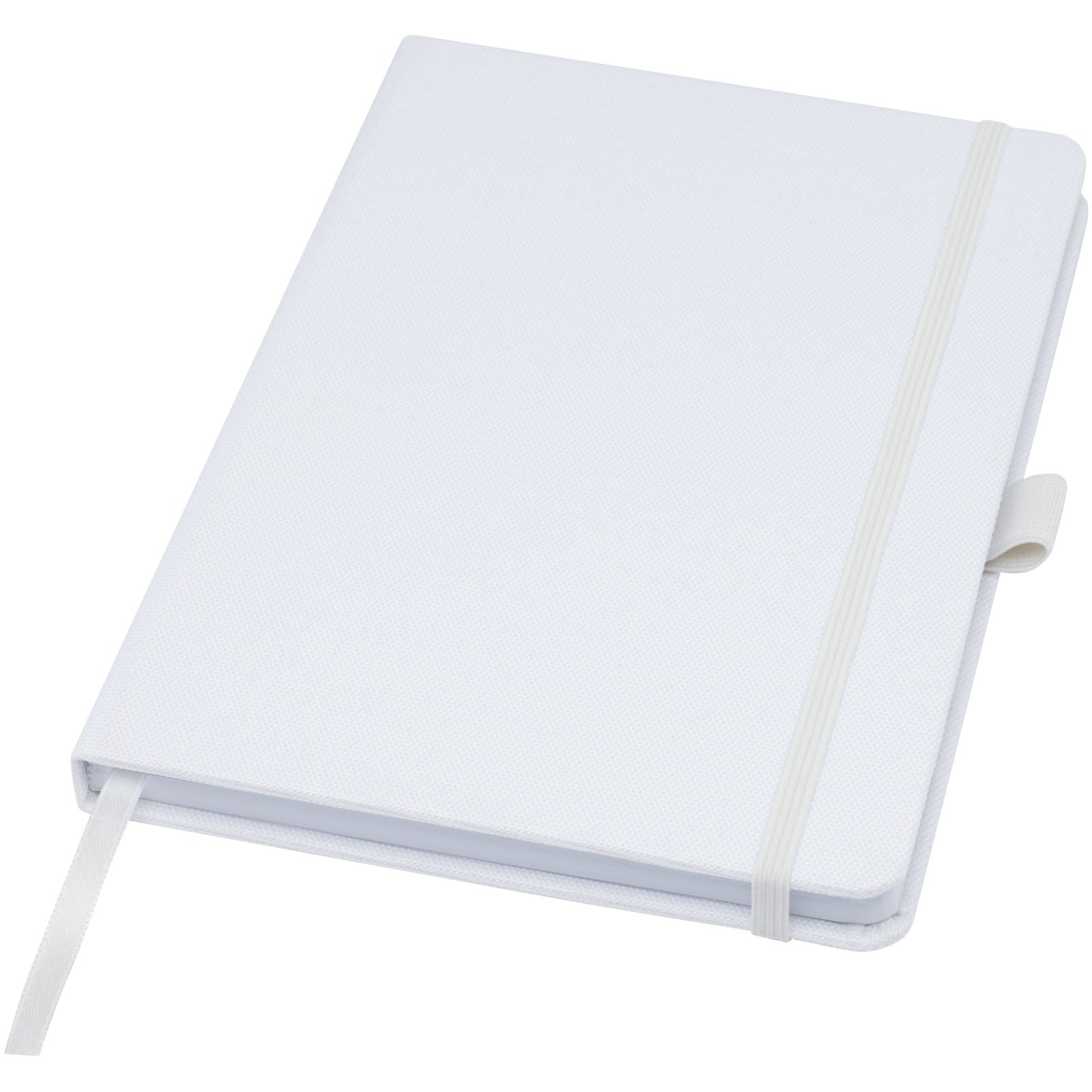 Honua A5 Notizbuch aus recyceltem Papier mit Cover aus recyceltem PET – Weiss