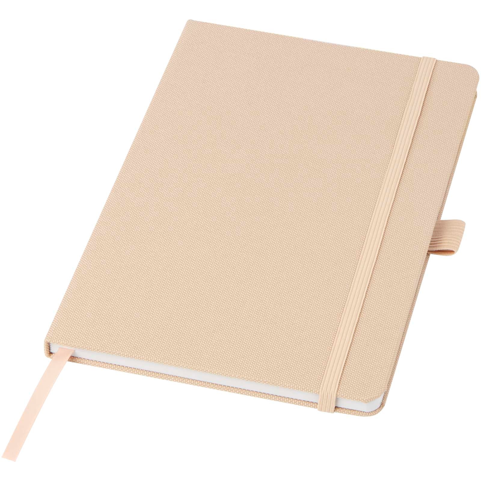 Honua A5 Notizbuch aus recyceltem Papier mit Cover aus recyceltem PET – Oatmeal