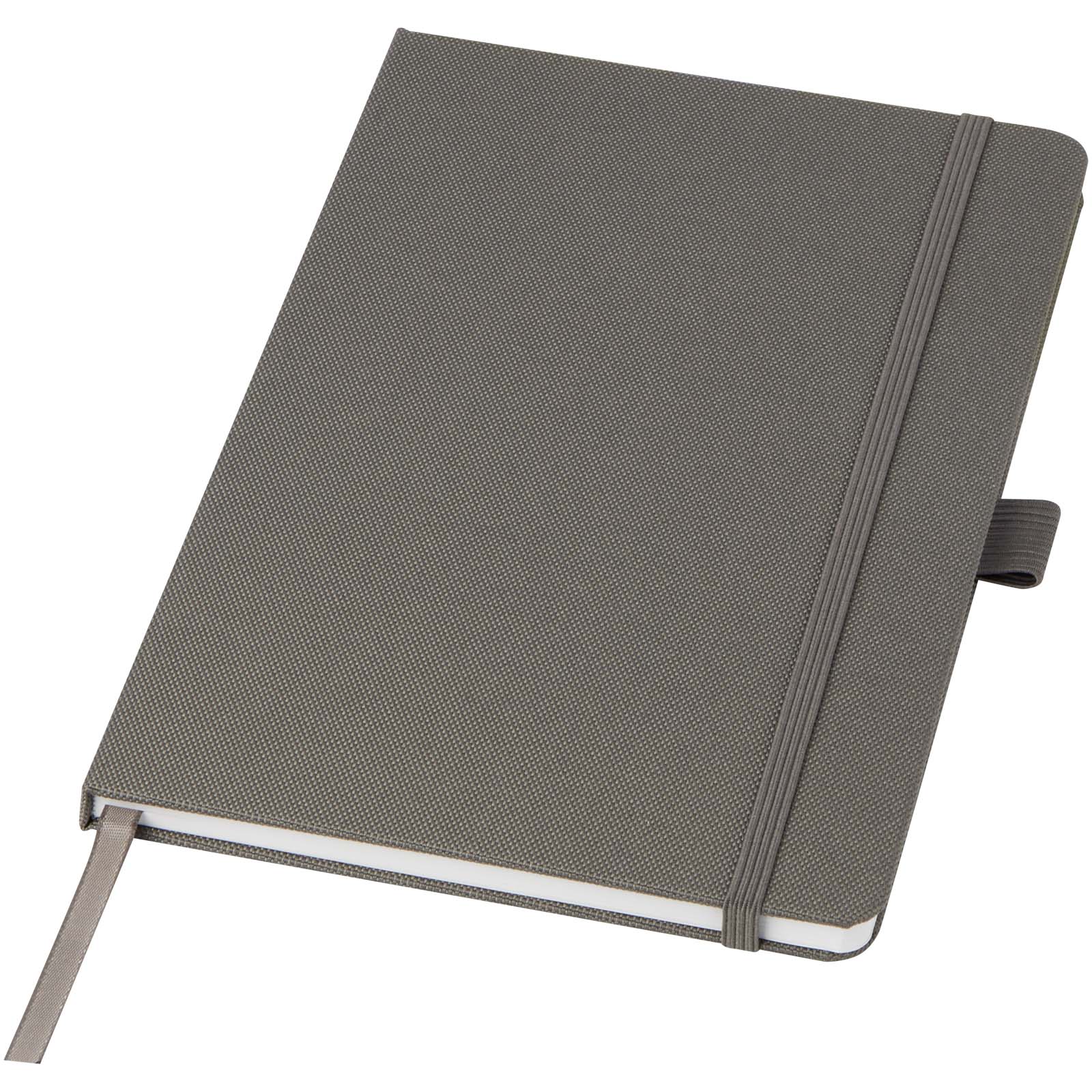 Honua A5 Notizbuch aus recyceltem Papier mit Cover aus recyceltem PET – Dämmergrau