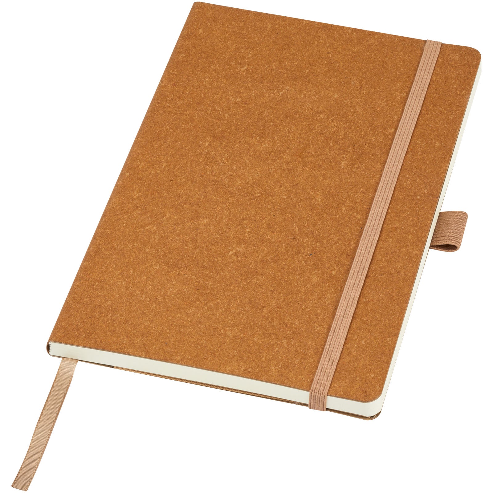 Kilau Notizbuch aus recyceltem Leder – Natur
