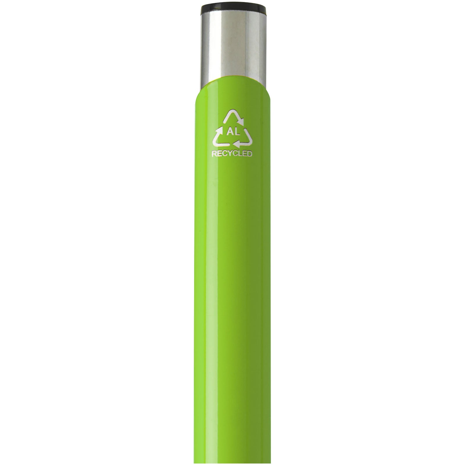 Moneta Kugelschreiber aus recyceltem Aluminium (schwarze Mine)