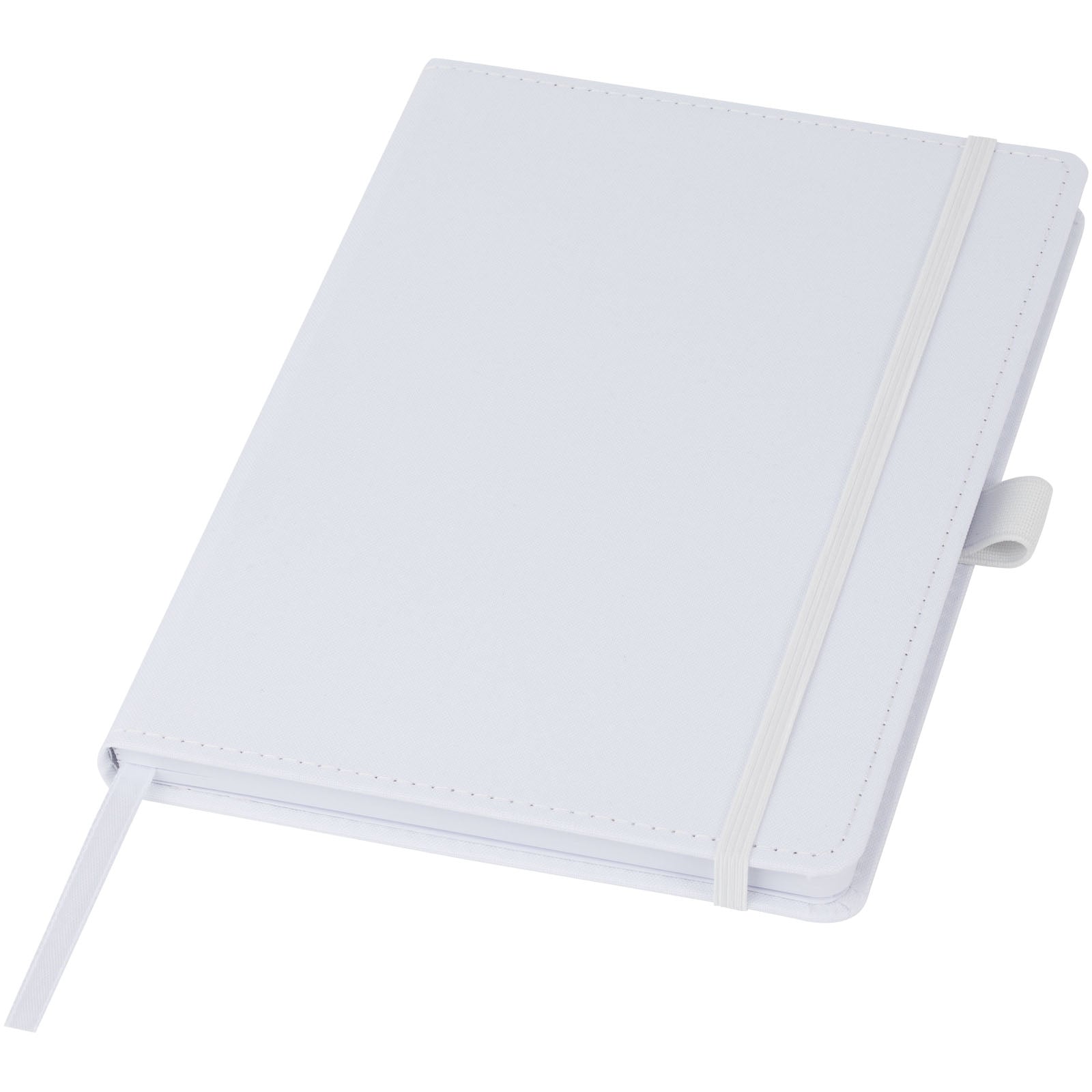 Thalaasa Hardcover Notizbuch aus Ozean Kunststoff – Weiss