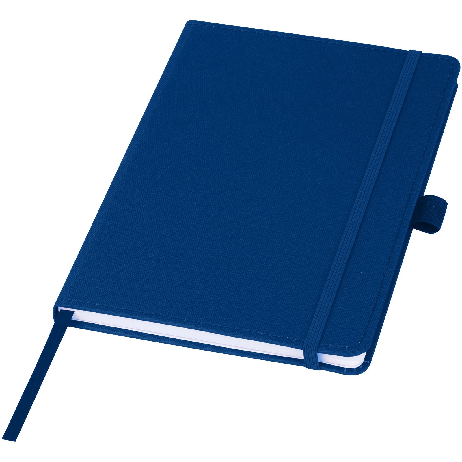 Thalaasa Hardcover Notizbuch aus Ozean Kunststoff – Blau
