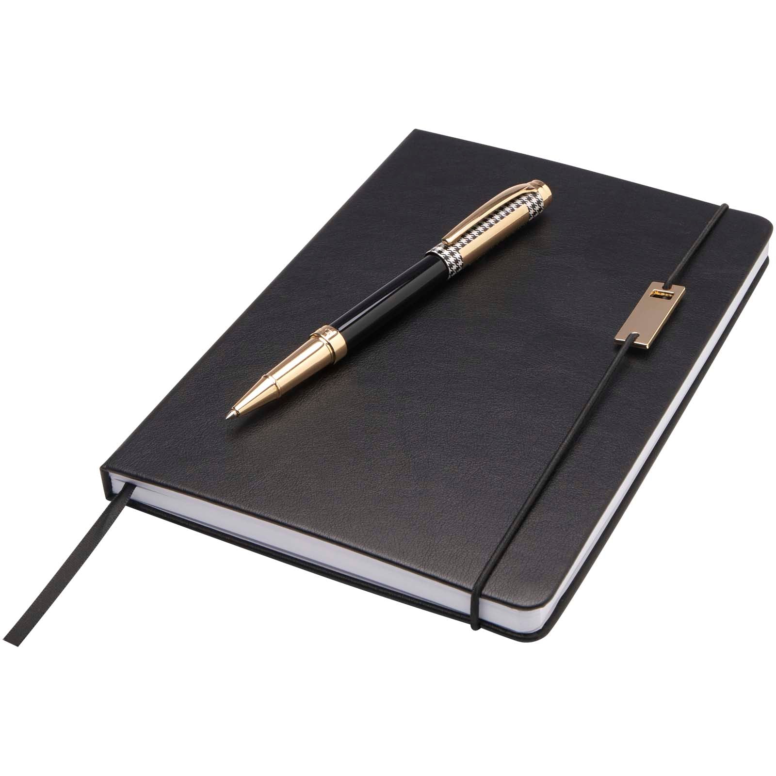 Legato A5 Notizbuch und Tintenroller Set (blaue Mine)
