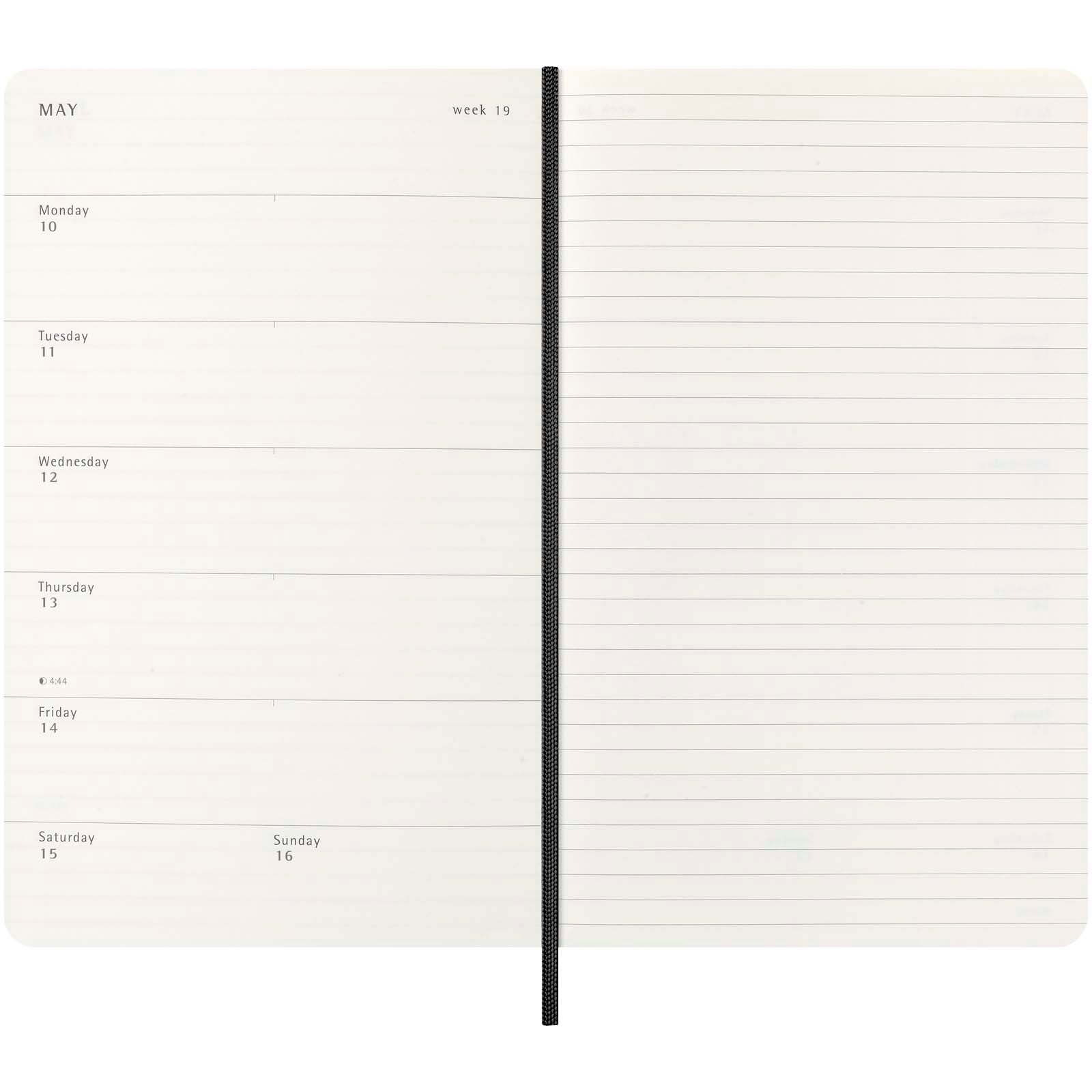 Moleskine Softcover 12 Monate Wochenkalender L