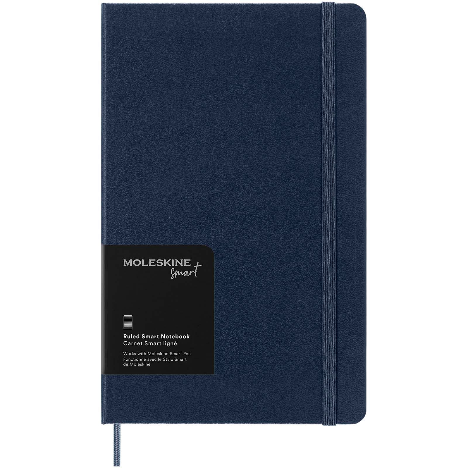 Moleskine Large Smart Notizbuch – liniert – Blau