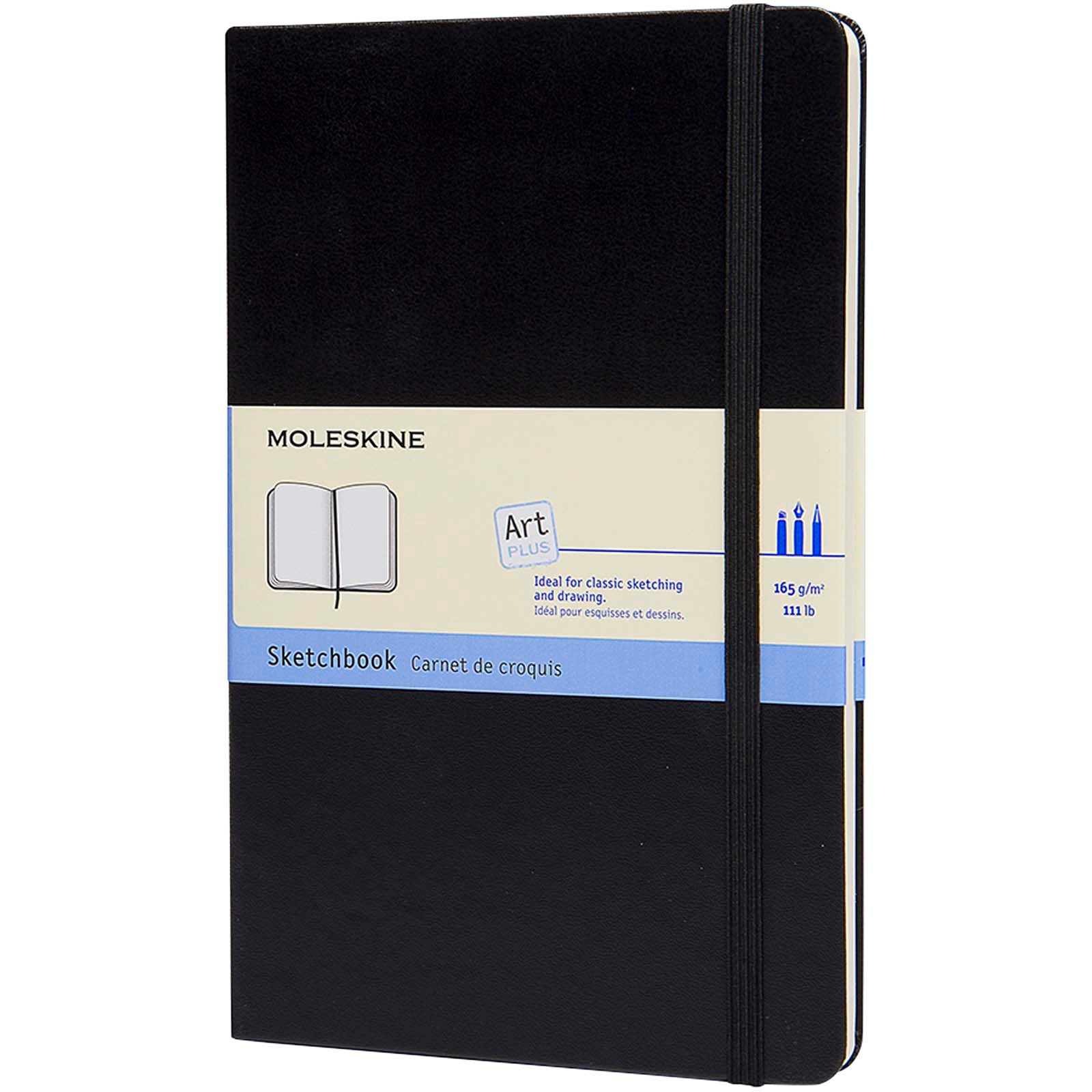 Moleskine Large  Art Skizzenbuch – Schwarz