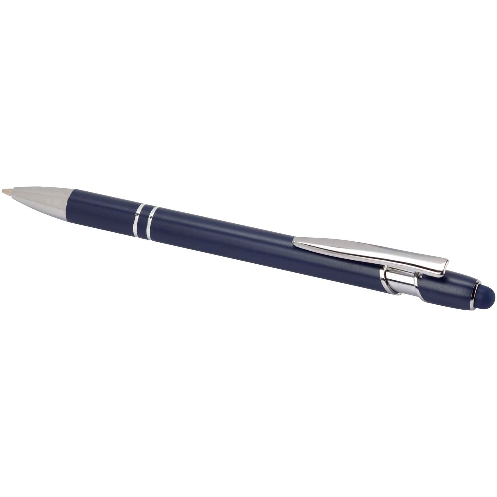Kish Kugelschreiber mit silbernem Finish (blaue Mine)