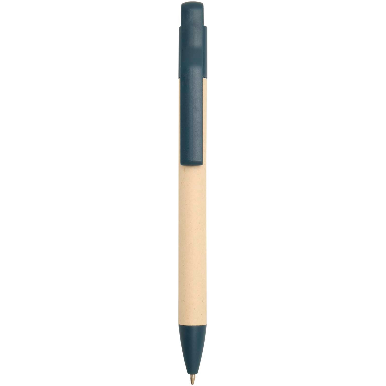 Liliana Zuckerrohrpapier Kugelschreiber (blaue Mine) – Ozeanblau