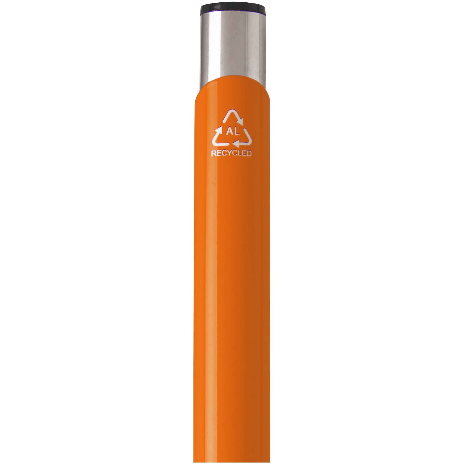 Moneta Kugelschreiber aus recyceltem Aluminium (blaue Mine)