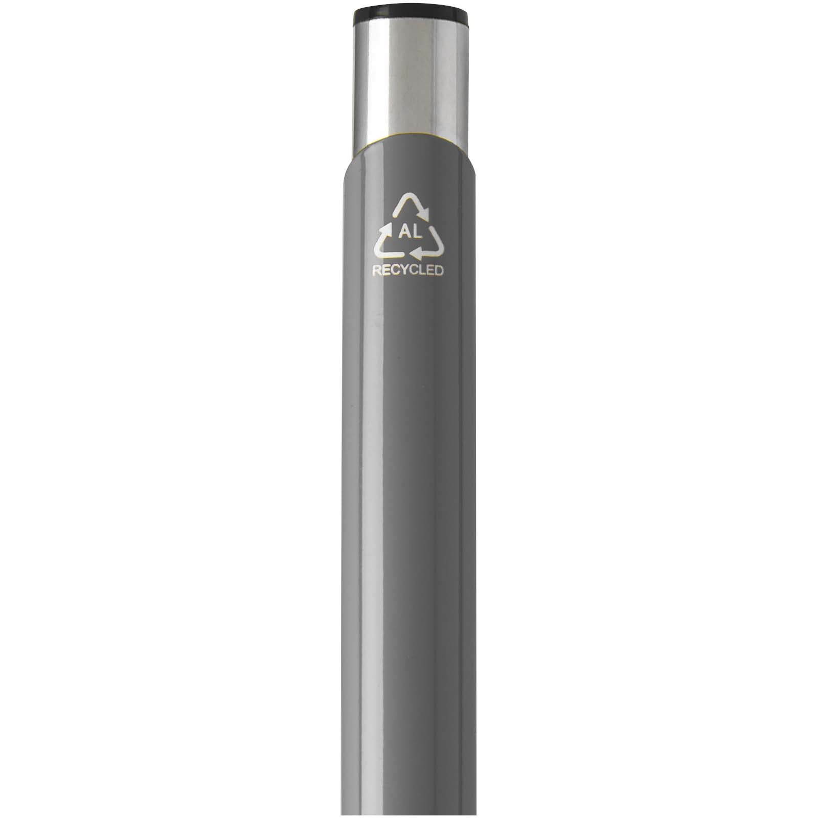 Moneta Kugelschreiber aus recyceltem Aluminium (blaue Mine)