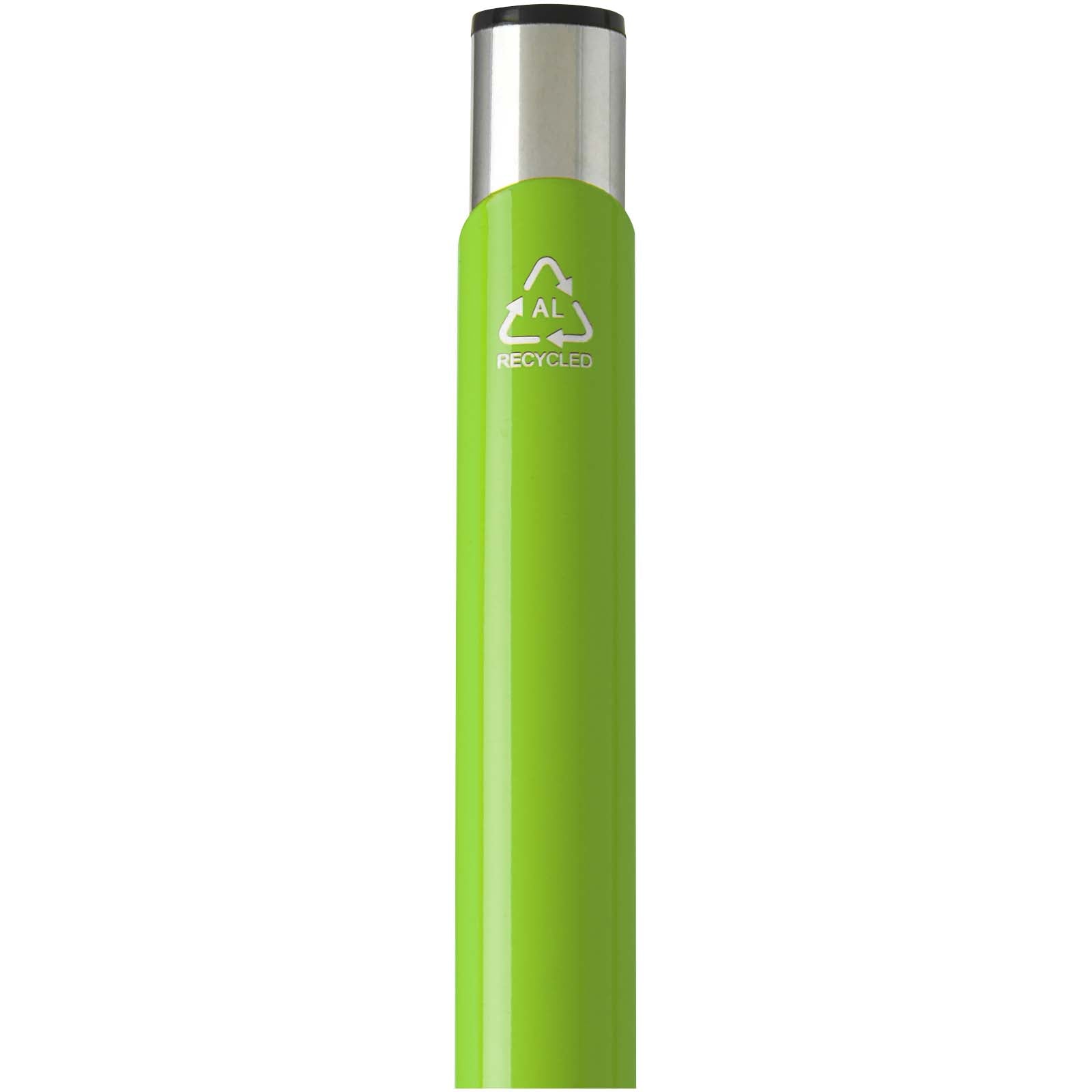 Moneta Kugelschreiber aus recyceltem Aluminium (blaue Mine)