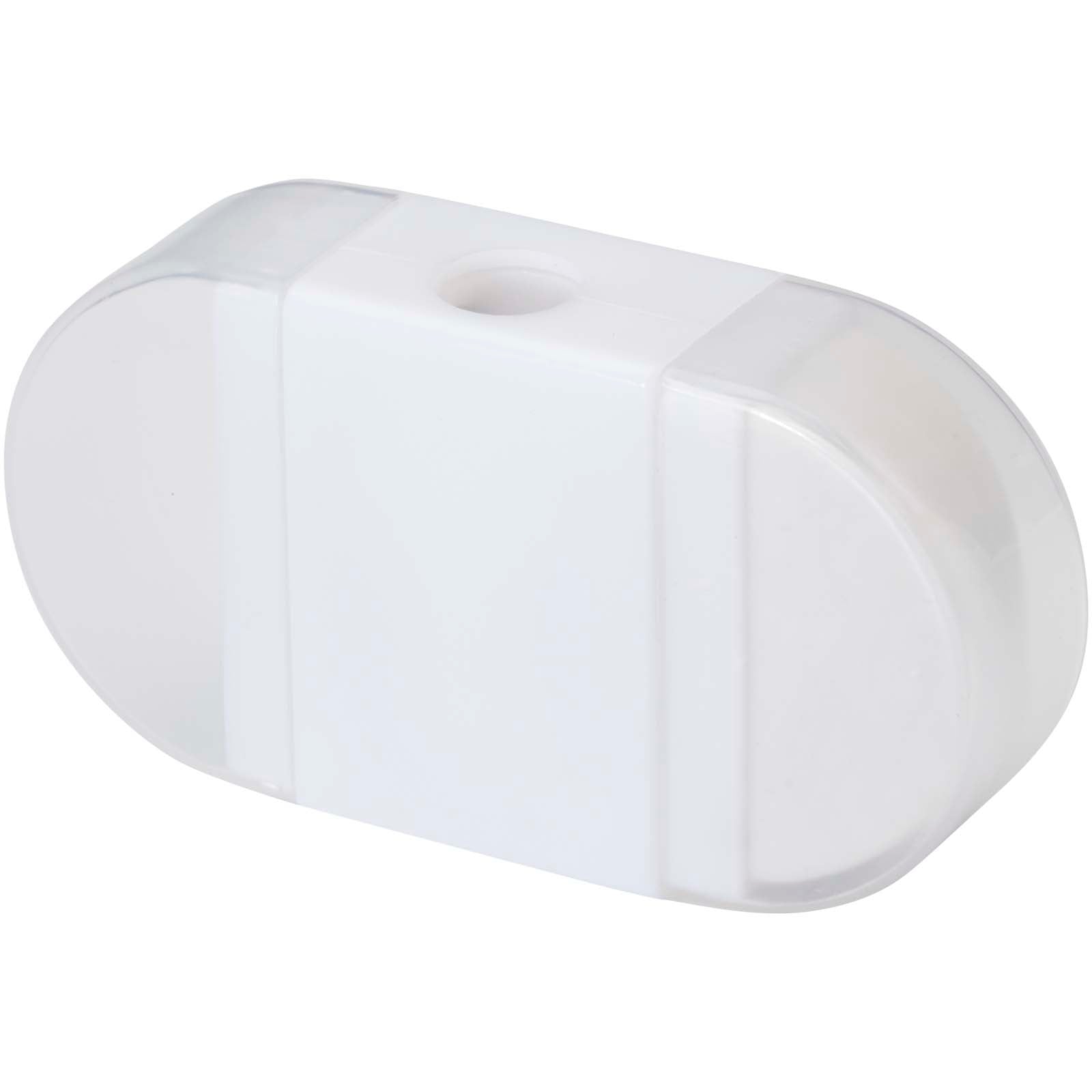 Velvi Anspitzer mit Radiergummi – Weiss