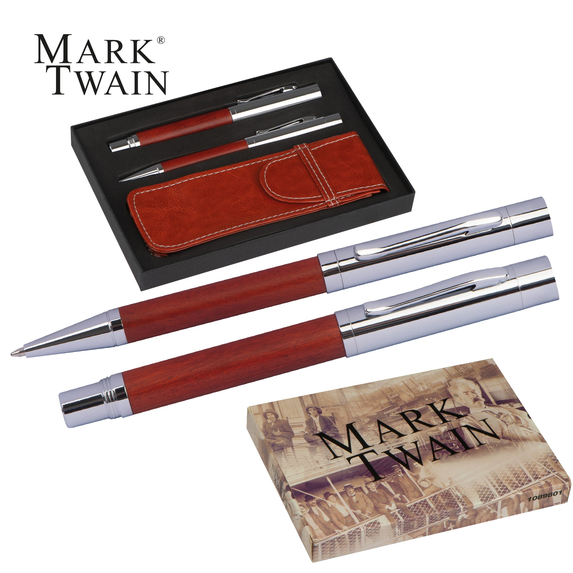 Mark Twain Schreibset ALFREDO