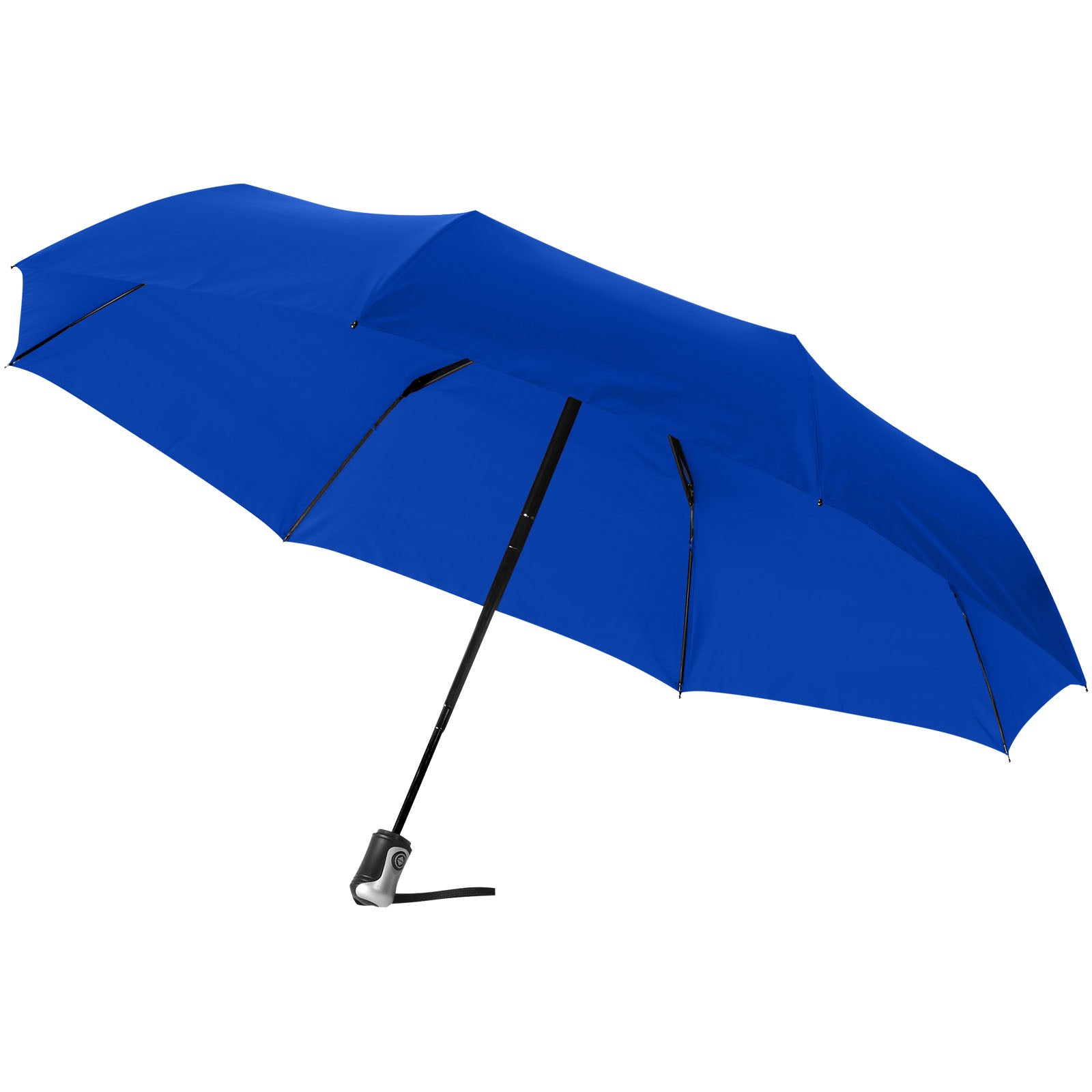 Alex 21,5" Vollautomatik Kompaktregenschirm – Royalblau