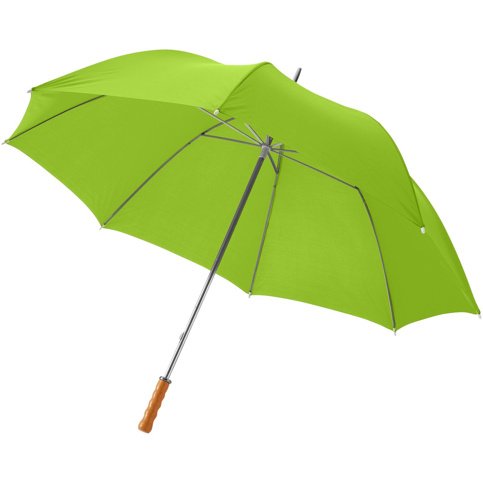 Karl 30" Golfschirm mit Holzgriff – Limone