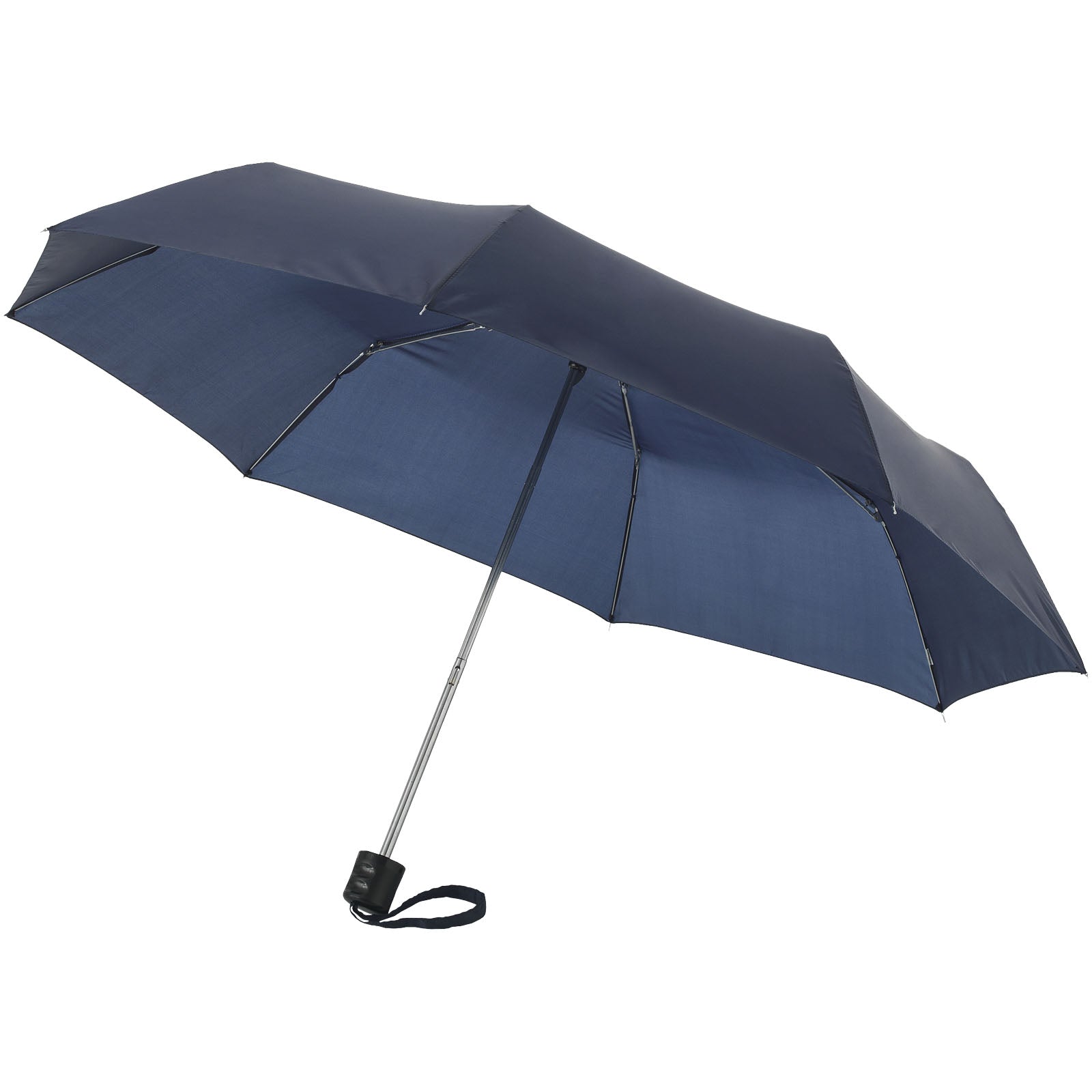 Ida 21,5" Kompaktregenschirm – Navy