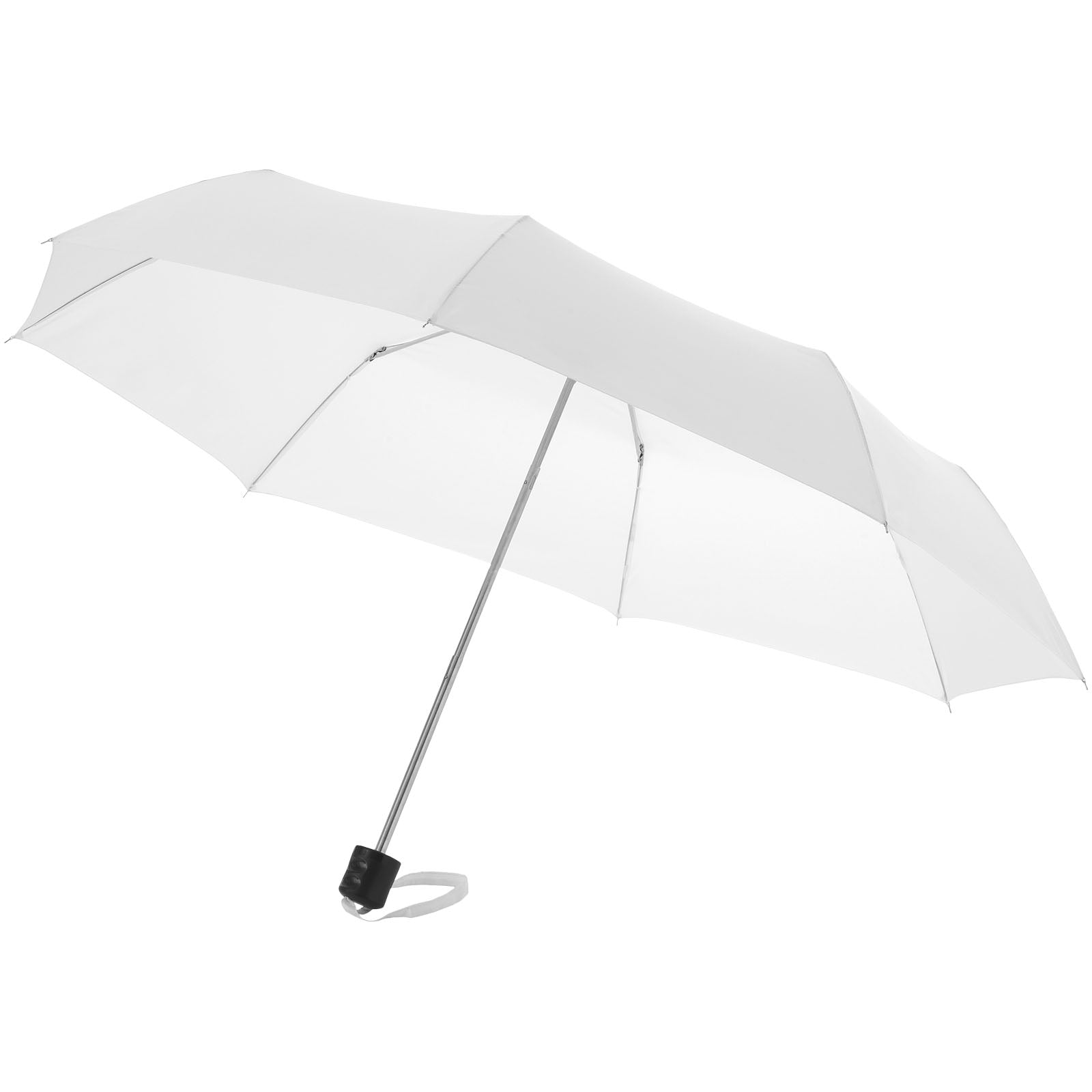 Ida 21,5" Kompaktregenschirm – Weiss