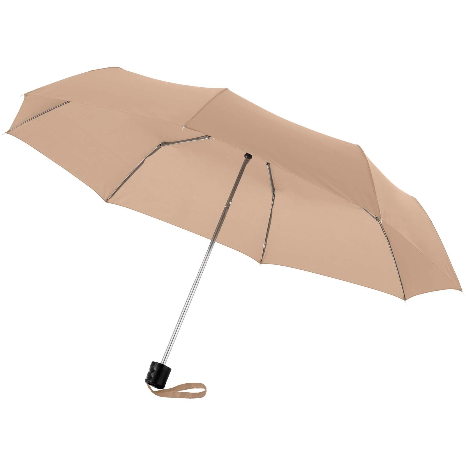 Ida 21,5" Kompaktregenschirm – Oatmeal