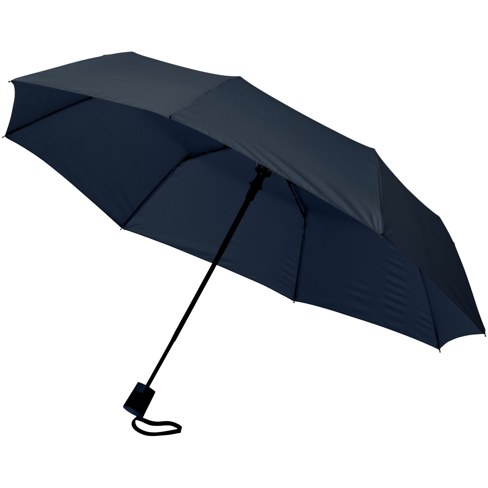 Wali 21" Automatik Kompaktregenschirm – Navy