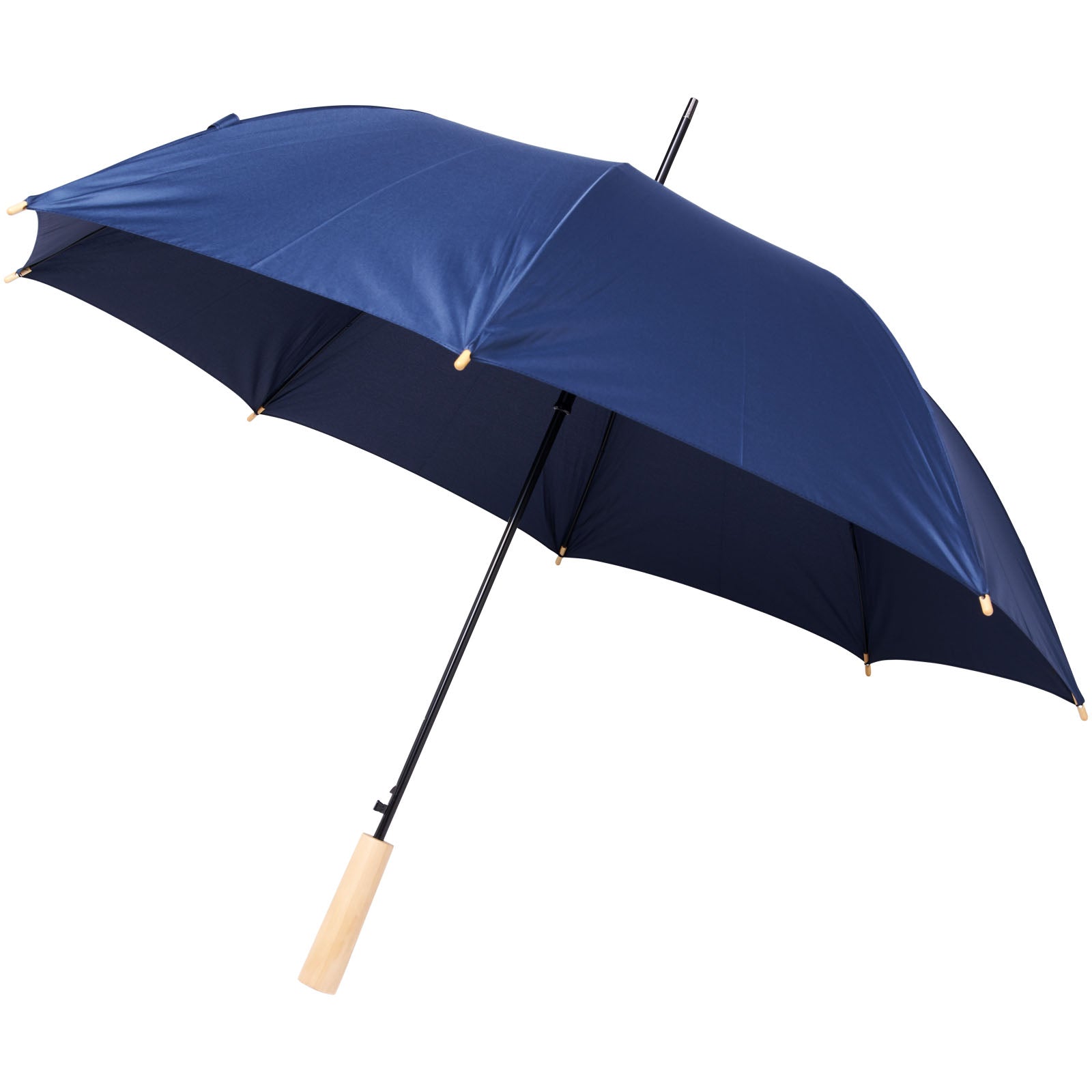 Alina 23" Automatikschirm aus recyceltem PET-Kunststoff – Navy