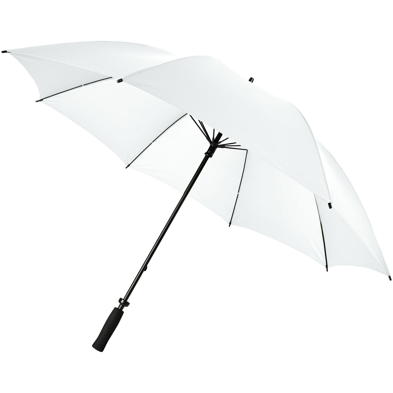 Grace 30“ windfester Golfschirm mit EVA-Griff – Weiss