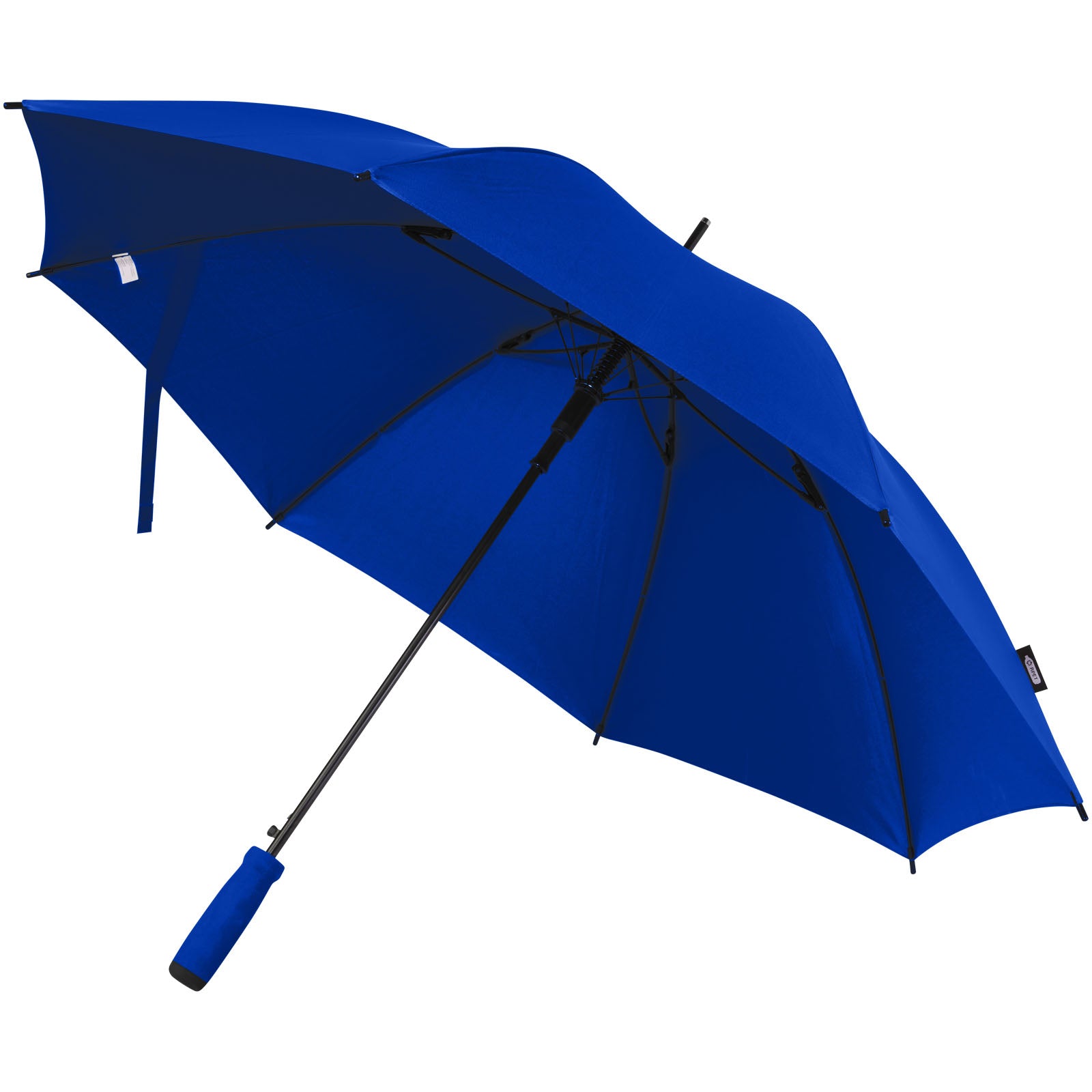 Niel 23" Automatikregenschirm aus recyceltem PET – Royalblau