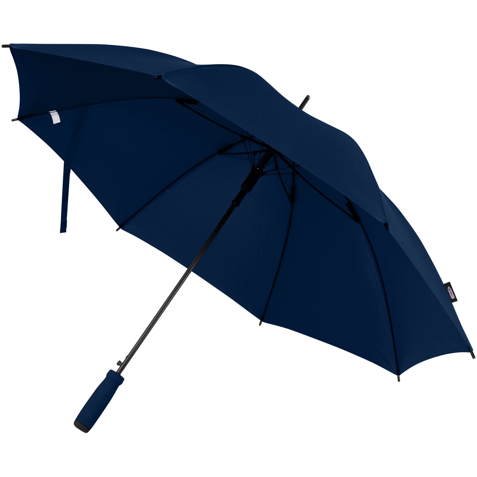 Niel 23" Automatikregenschirm aus recyceltem PET – Navy