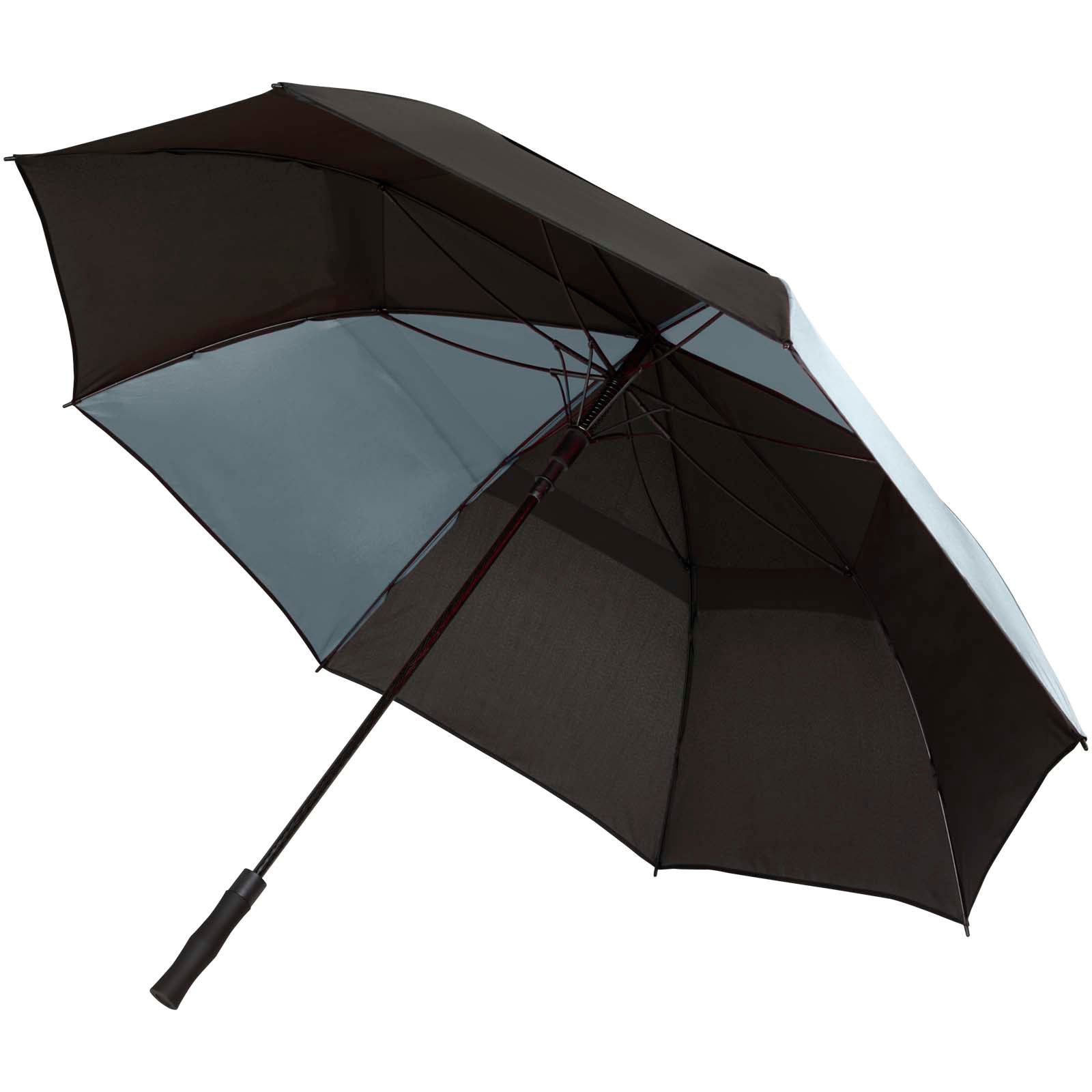 Jeff 30" Golf-Sturmschirm – Grau