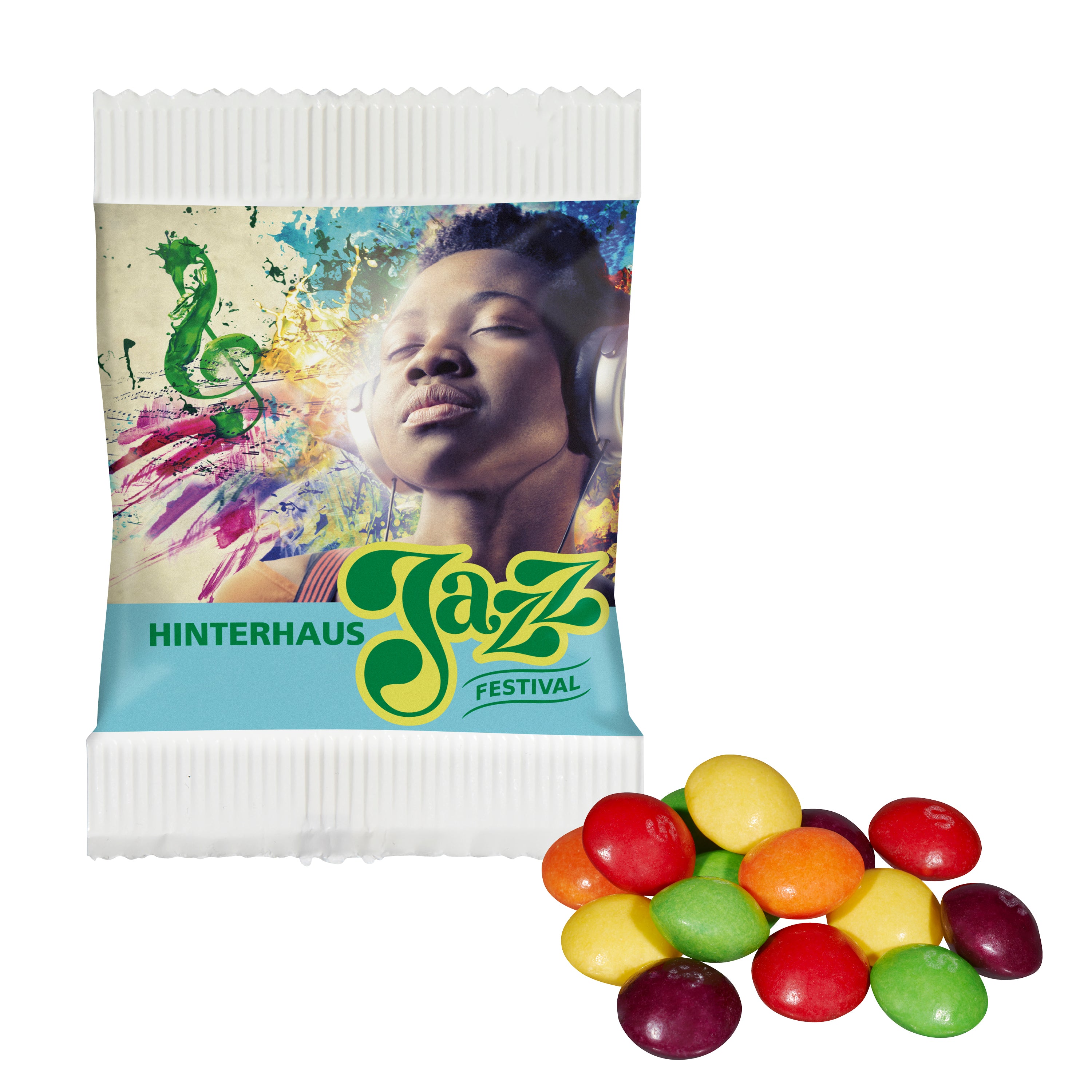SKITTLES® im Papiertütchen – Standardausführung