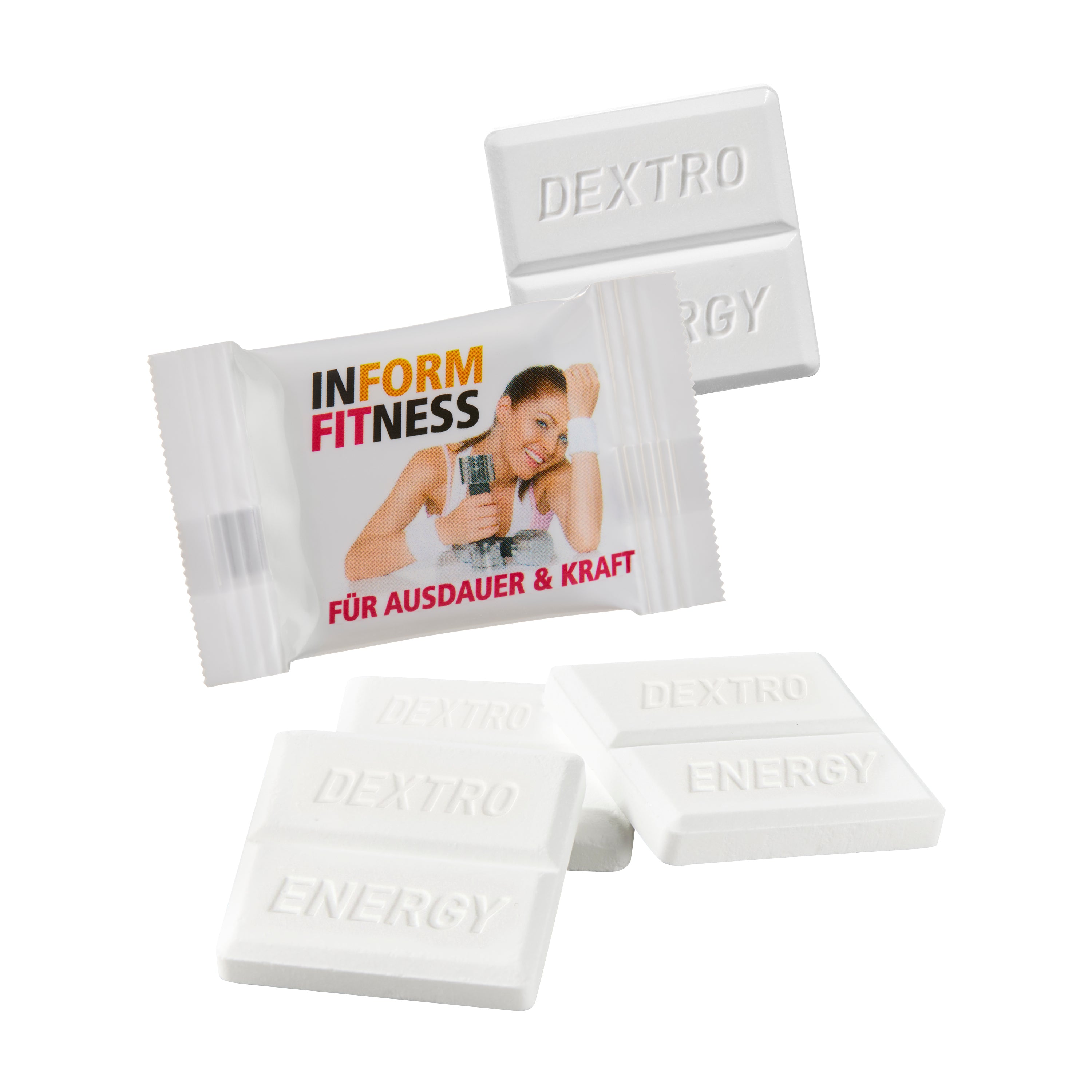 DEXTRO ENERGY* im konventionellem Flowpack – Traubenzucker
