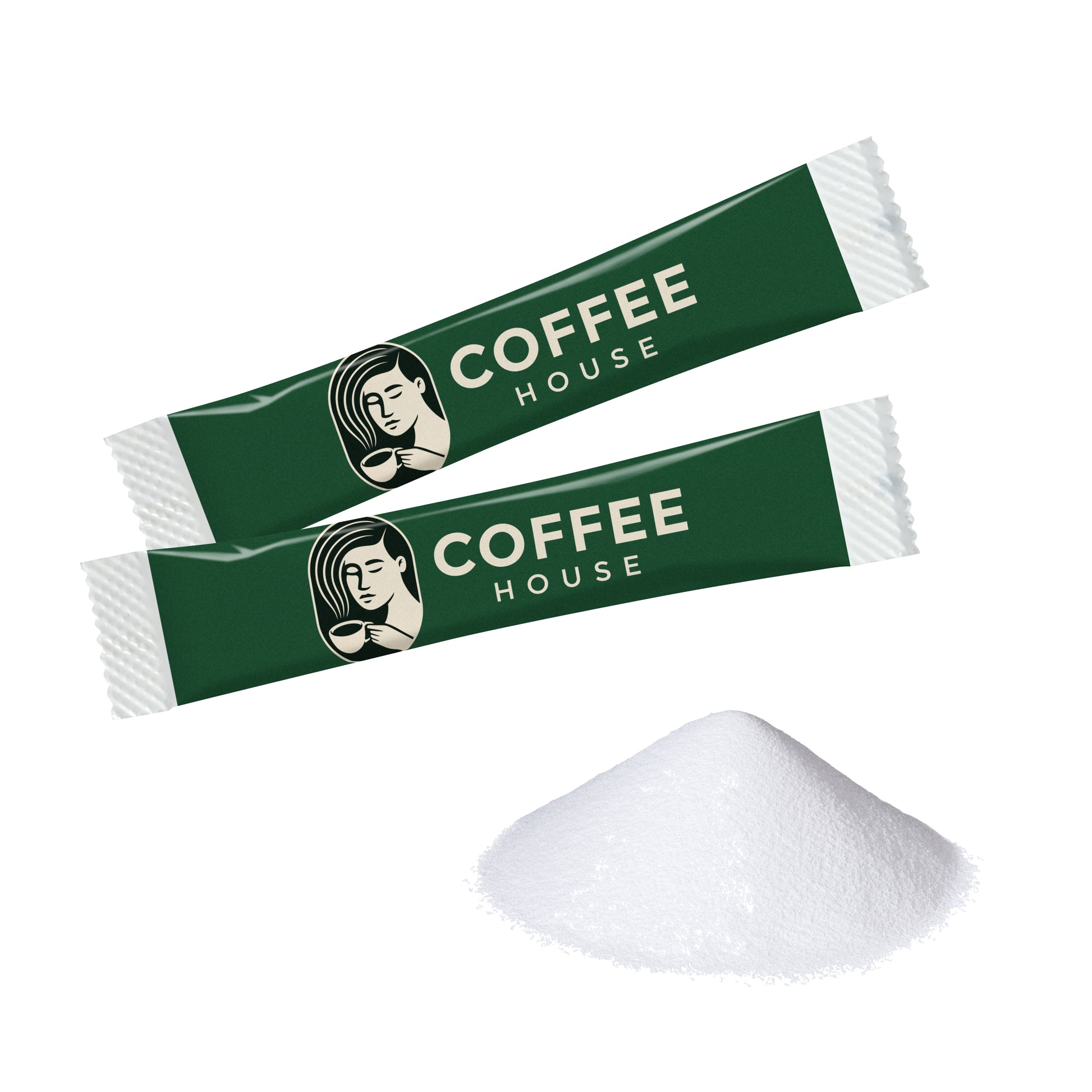 Bio Zucker im Papierstäbchen