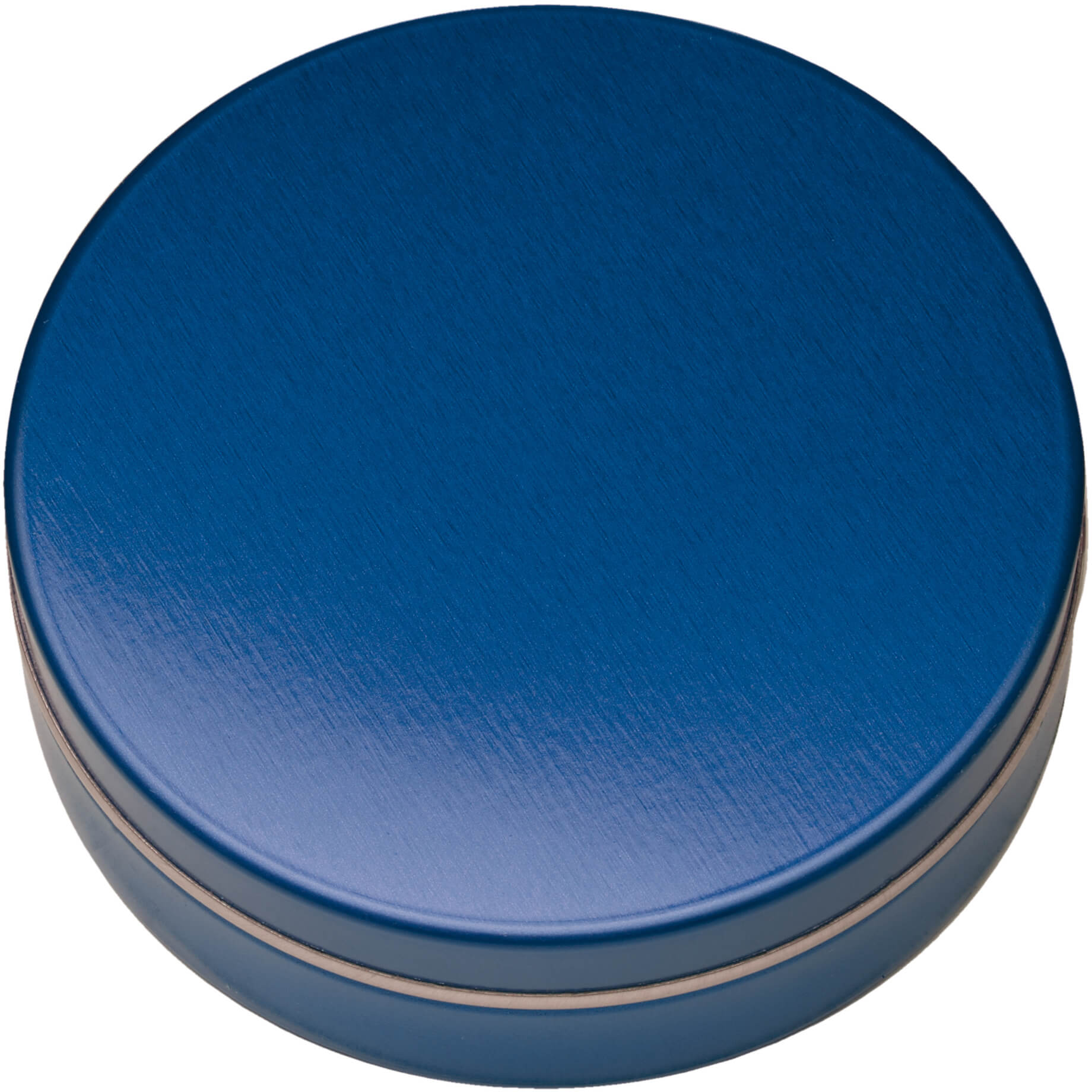 XS-Taschendose mit Kaugummi, 18g – blau-metallic