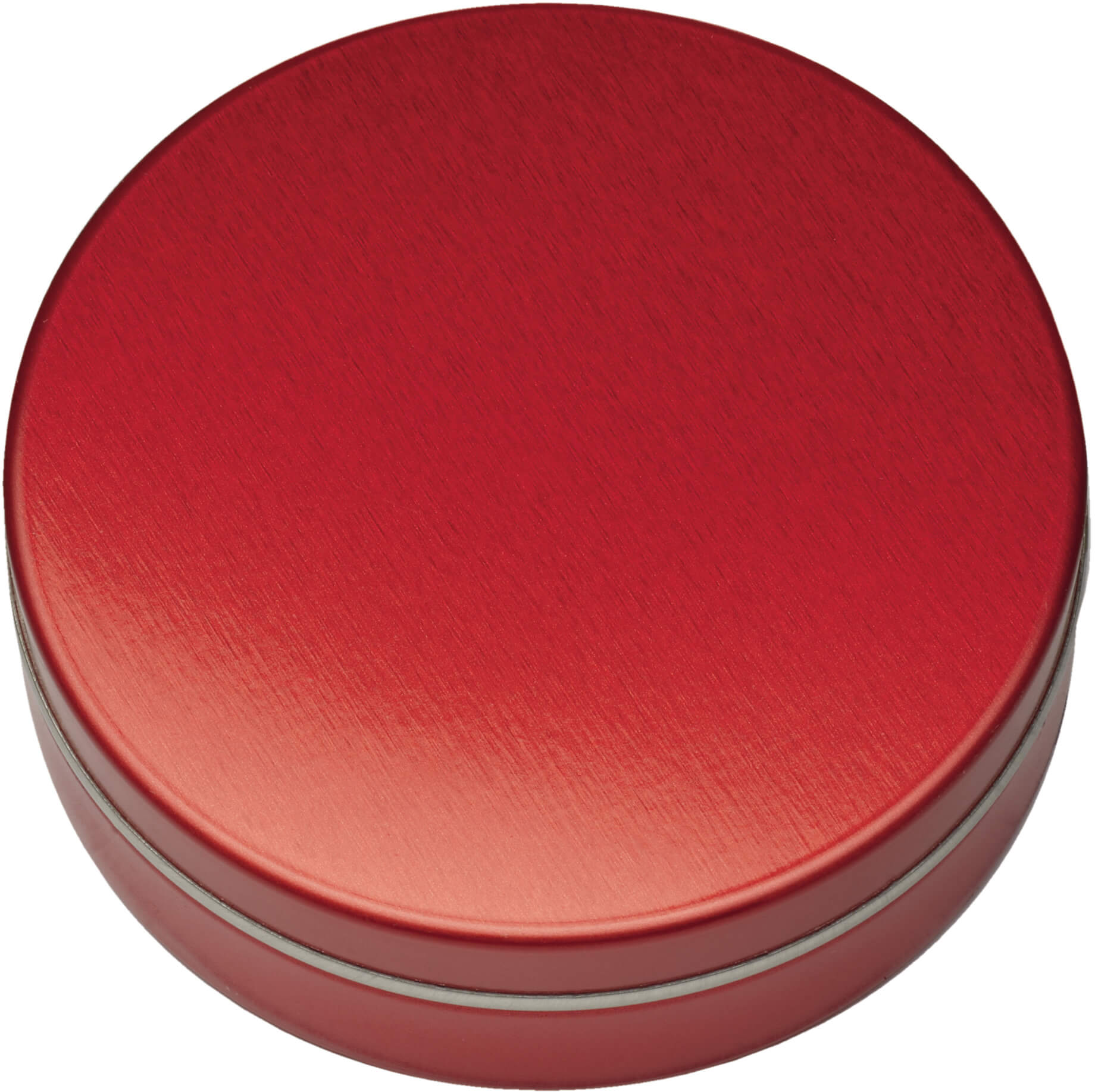 XS-Taschendose mit Pulmoll Pastillen, 16g – rot-metallic