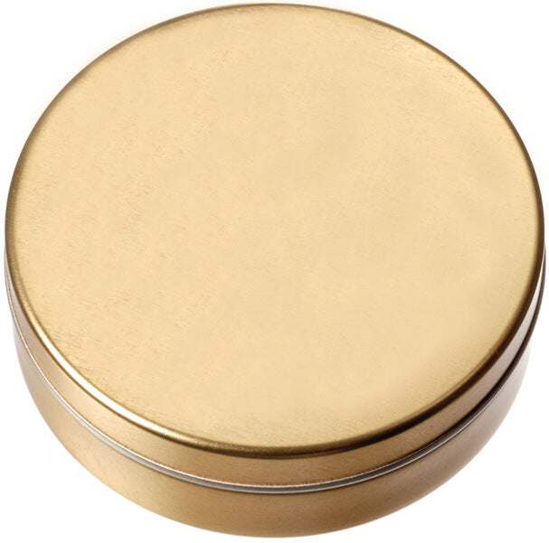 XS-Taschendose mit Schokolinsen, 18g – gold-glänzend