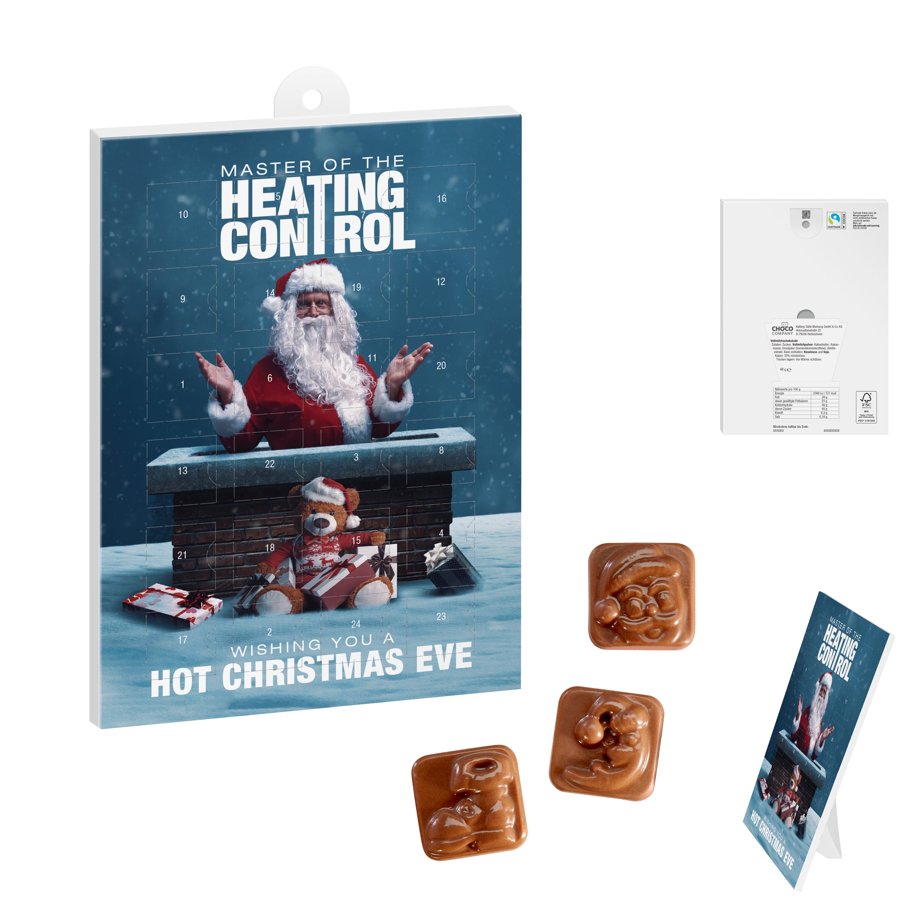 A5-Adventskalender individuell – Standardausführung