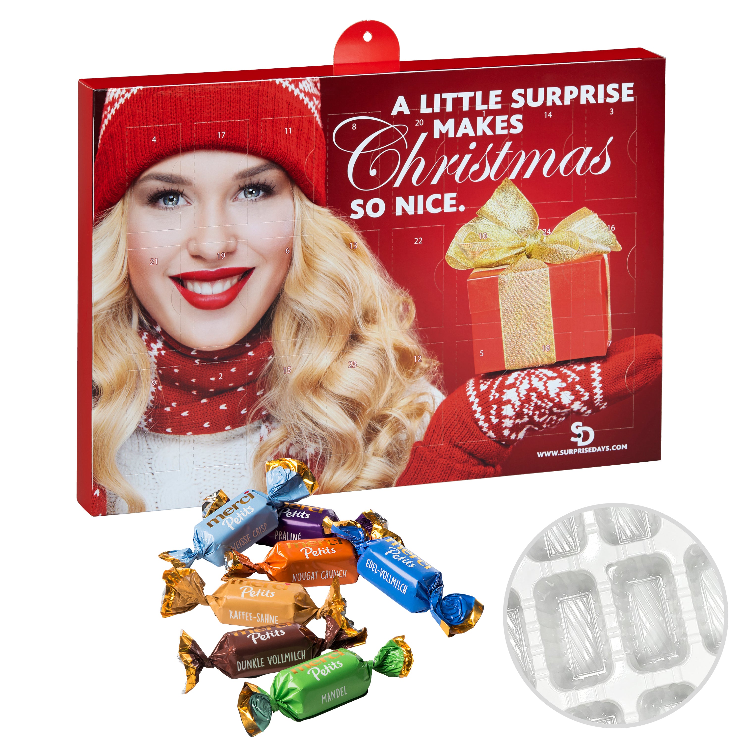Premium Marken-Adventskalender – merci Petits