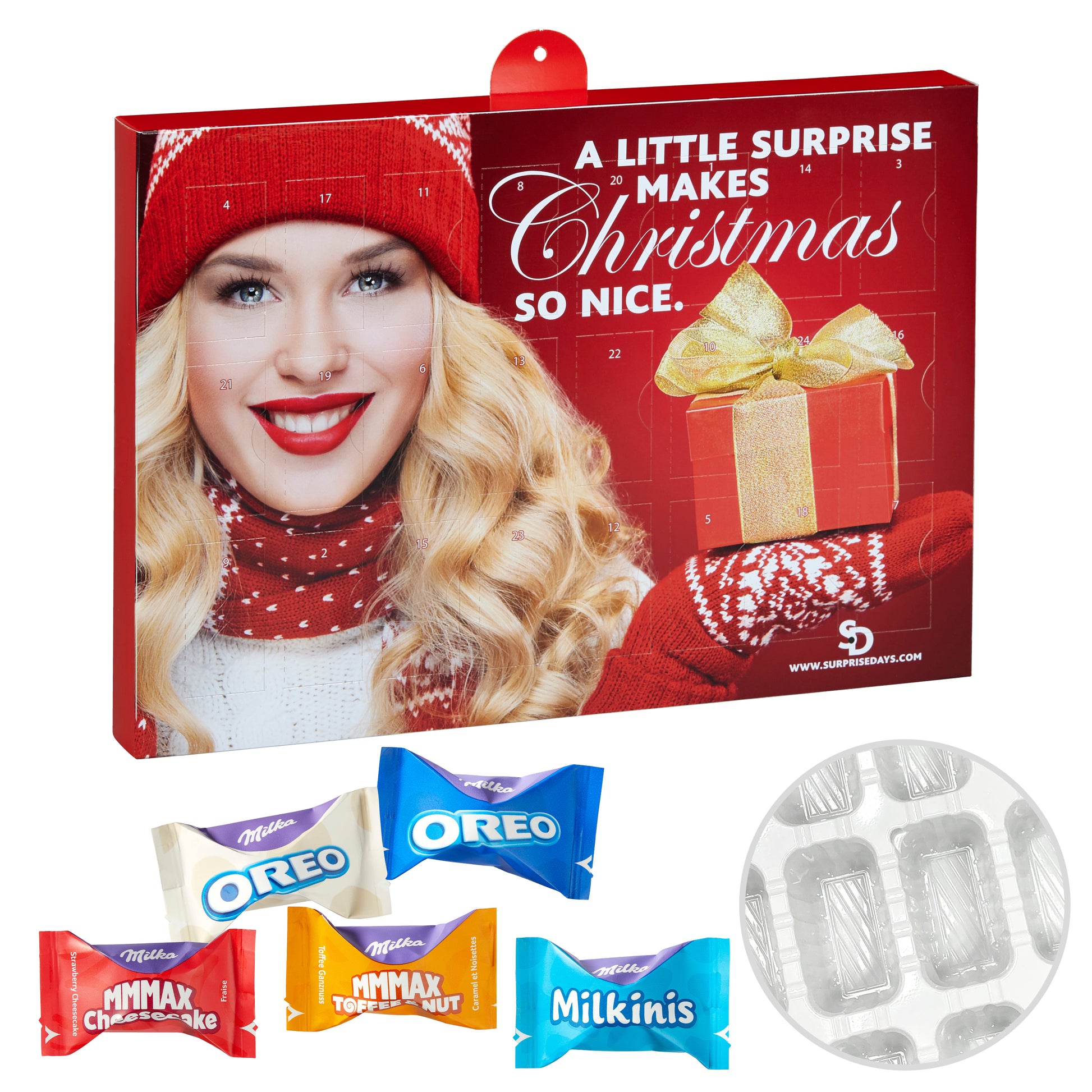 Premium Marken-Adventskalender – Milka Favourites Mix