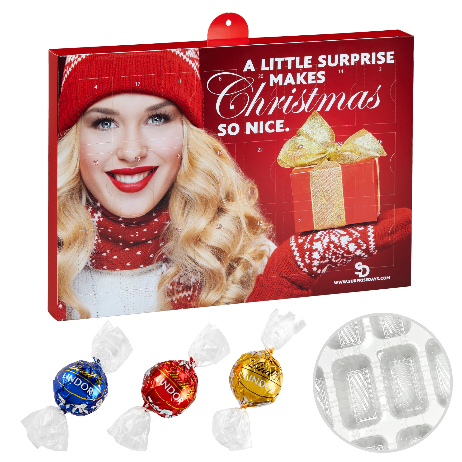 Premium Marken-Adventskalender – Lindt Lindor Kugel Mix