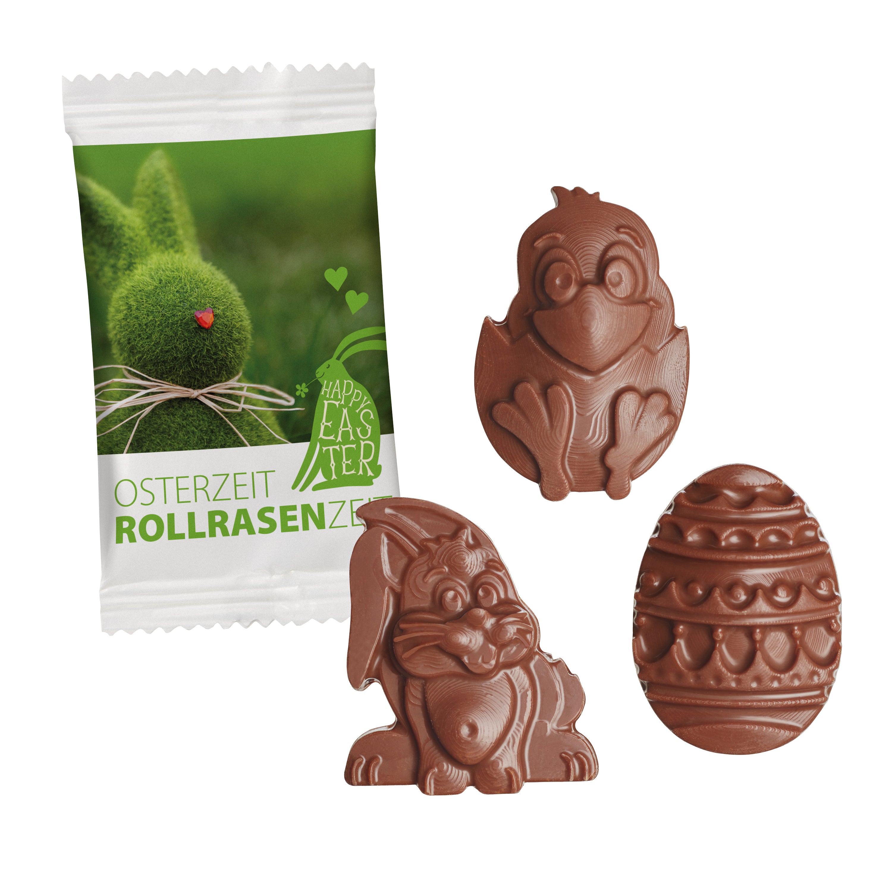 Oster Schoko-Figuren im Papierflowpack