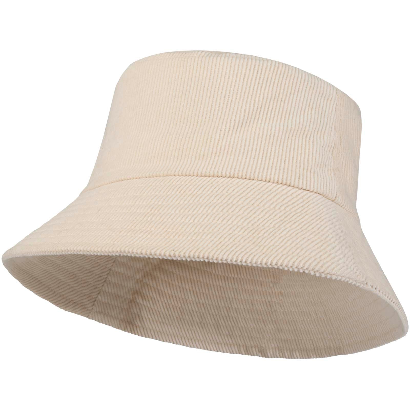 Howson 280 g/m² Sonnenhut aus recyceltem Cord – Sandstone