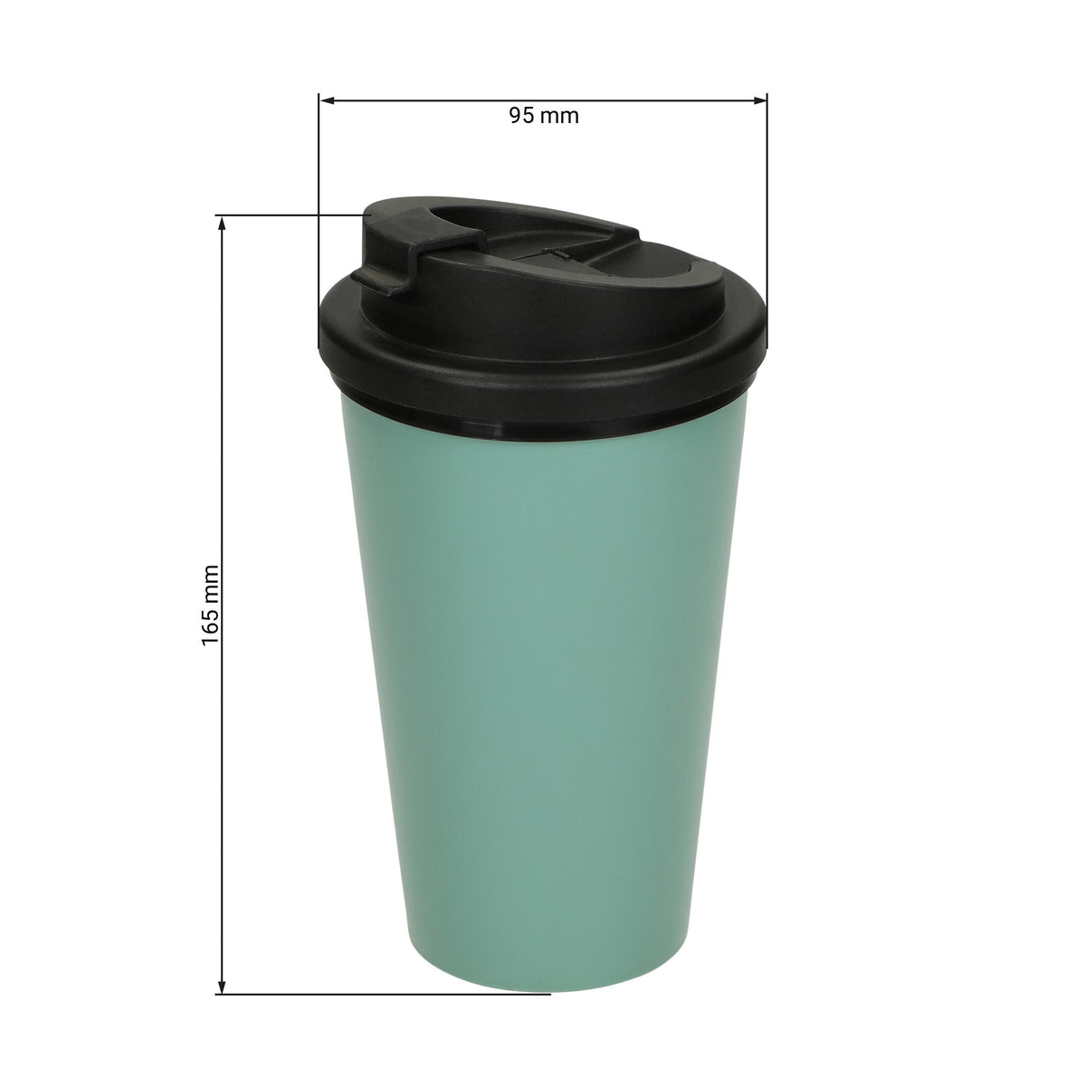 Bio-Kaffeebecher „Premium Deluxe“ als Werbeartikel mit Logo