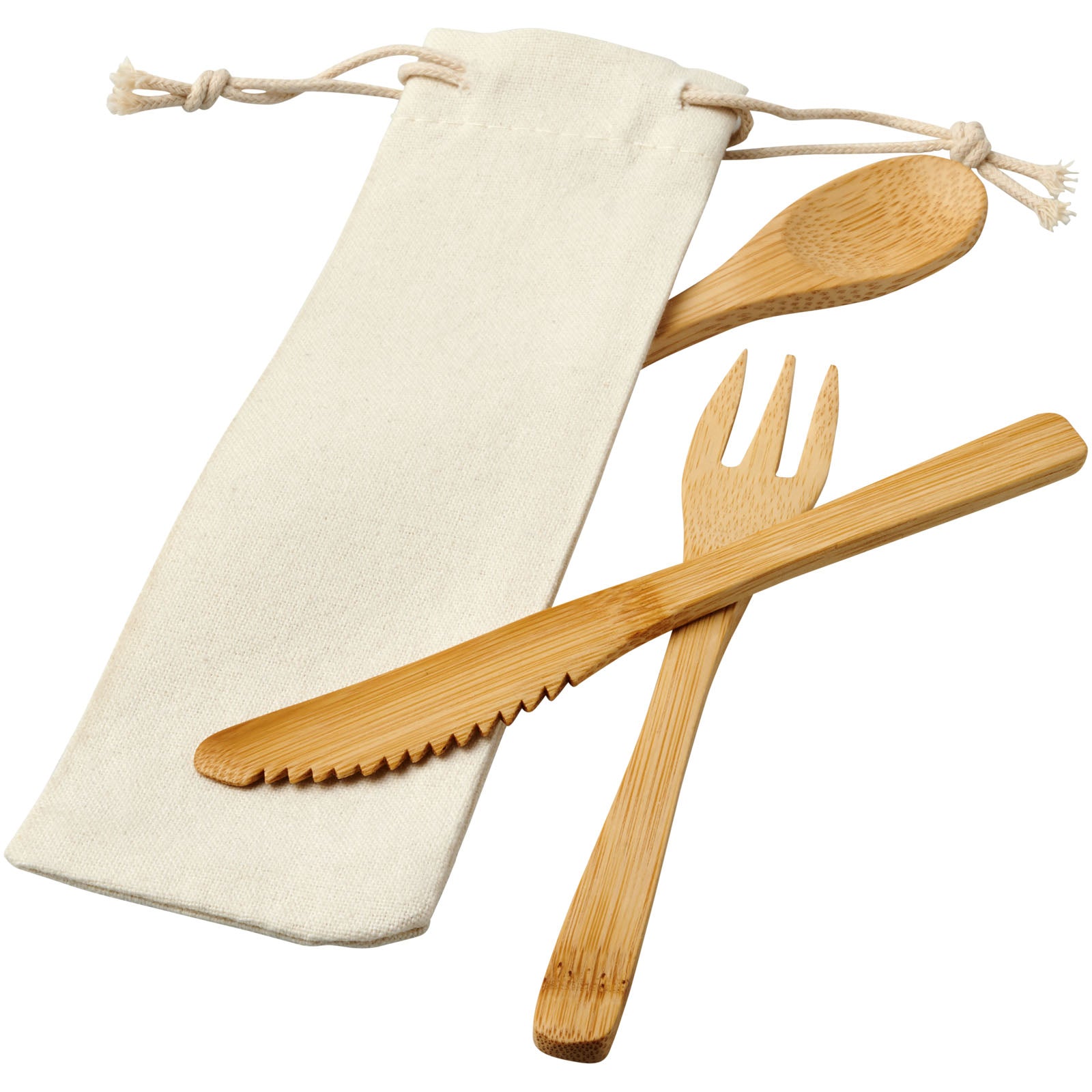 Celuk Bambus-Besteckset – Natur