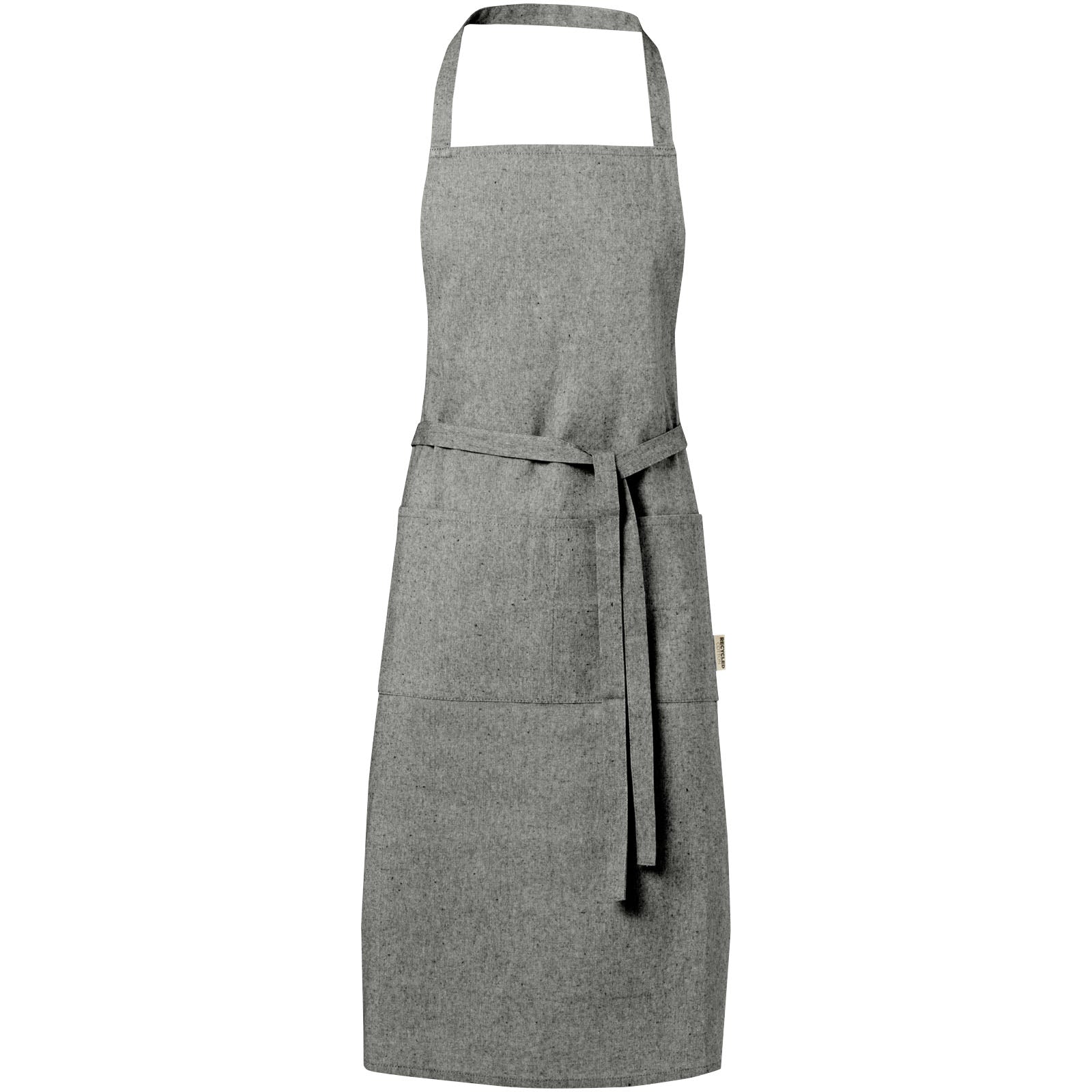 Pheebs 200 g/m² recycelte Schürze – Heather Schwarz