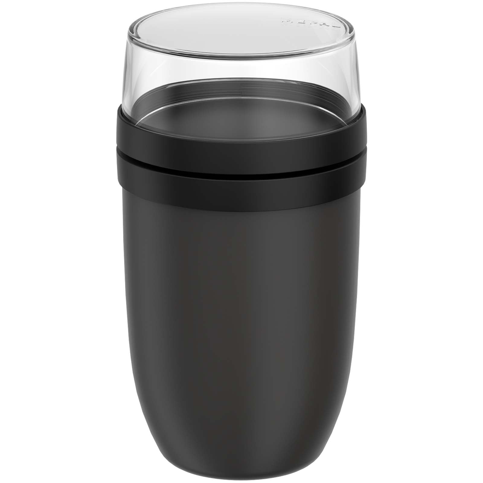 Mepal Ellipse 750+300 ml isolierter Lunchpot – Schwarz