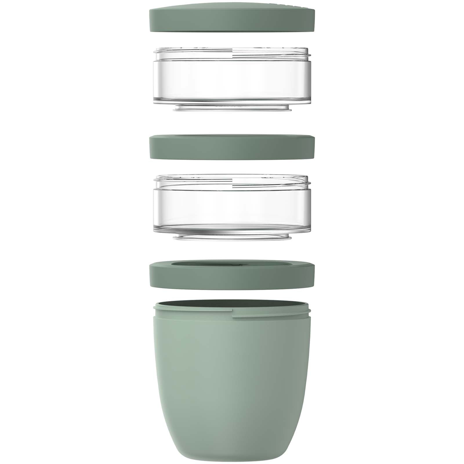 Mepal Ellipse Dreiteiliger, 500 ml + 2 x 200 ml isolierter Lunchpot
