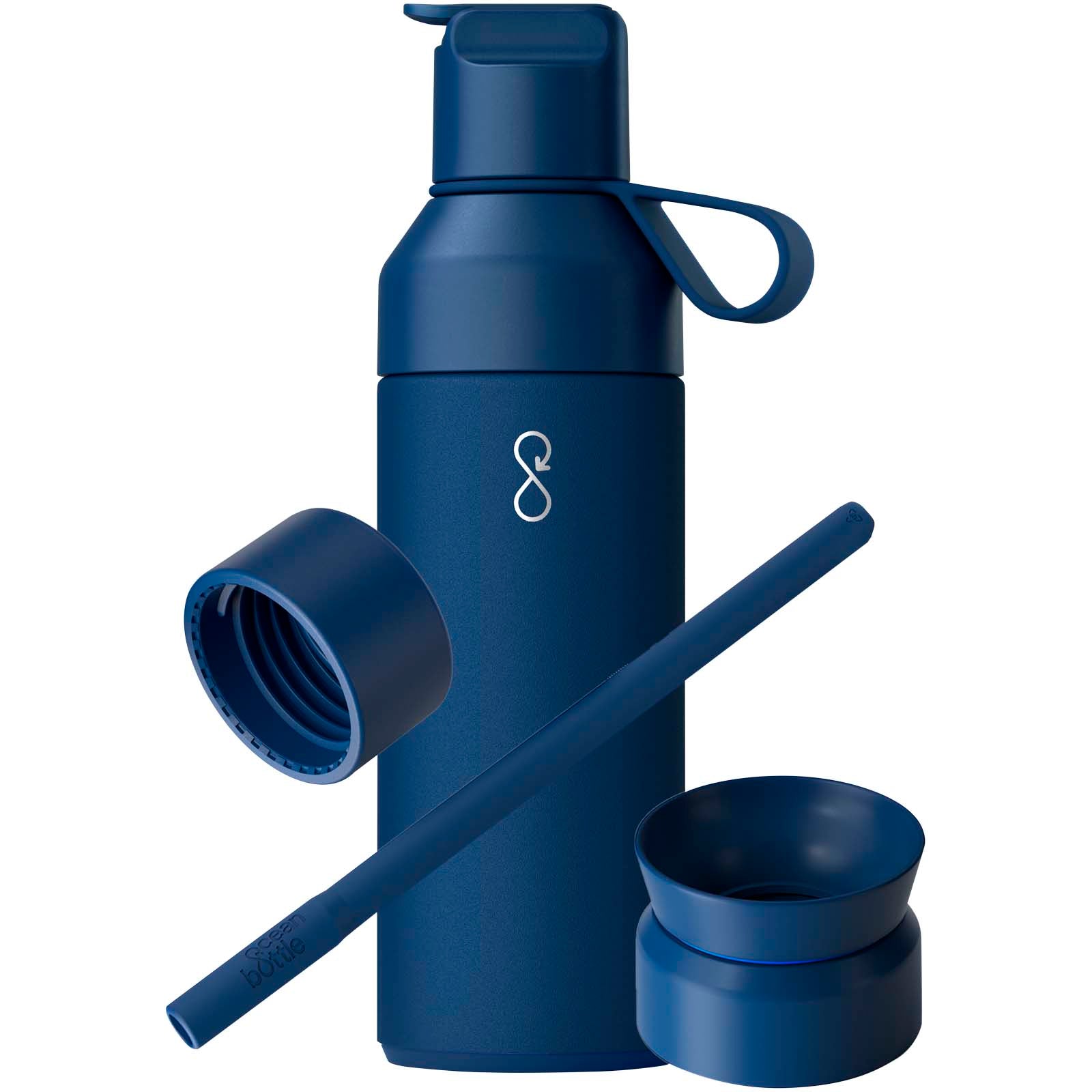 Ocean Bottle 500 ml 3 in 1 Set – Ozeanblau