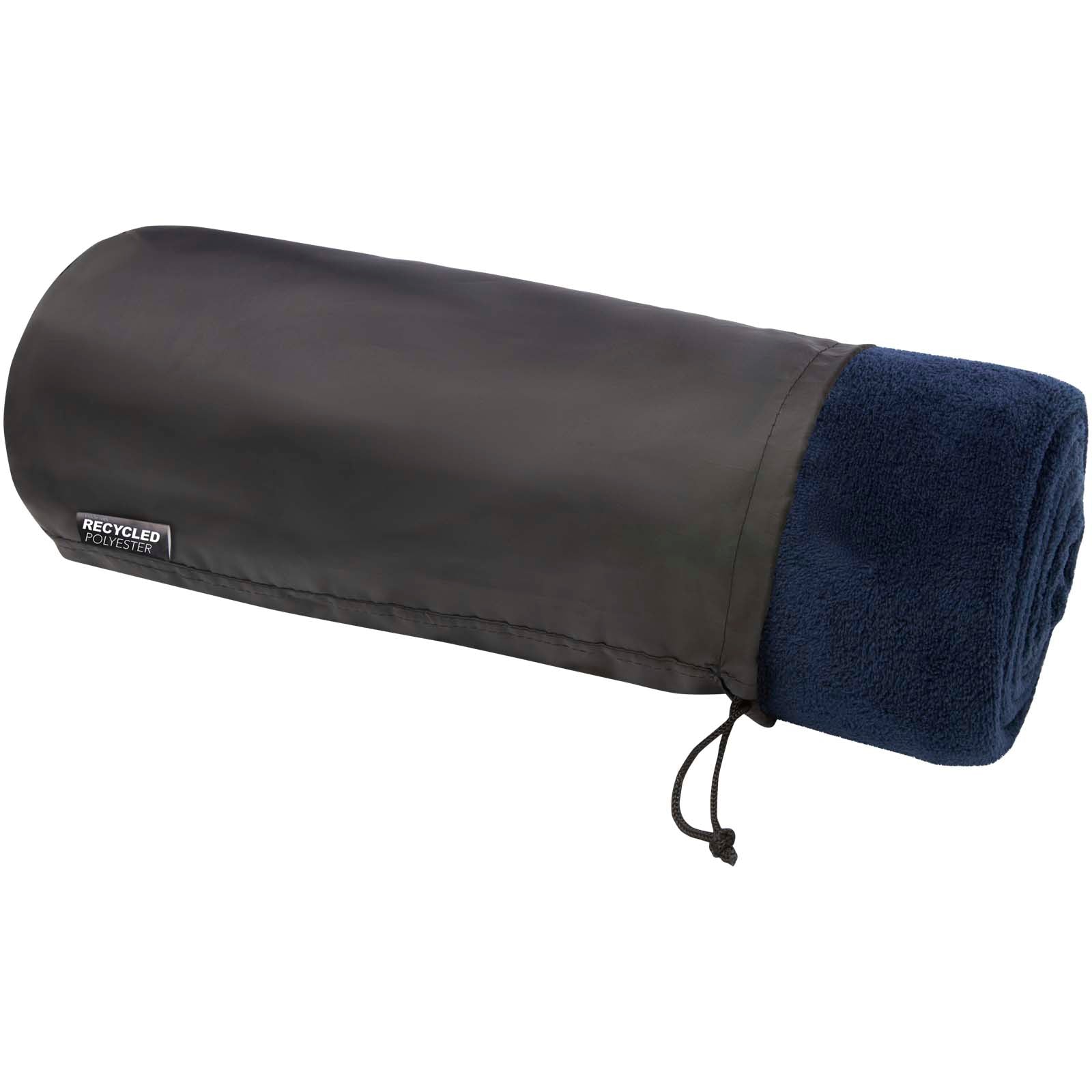 Lily GRS zertifizierte, RPET Decke aus Coral Fleece – Dunkelblau